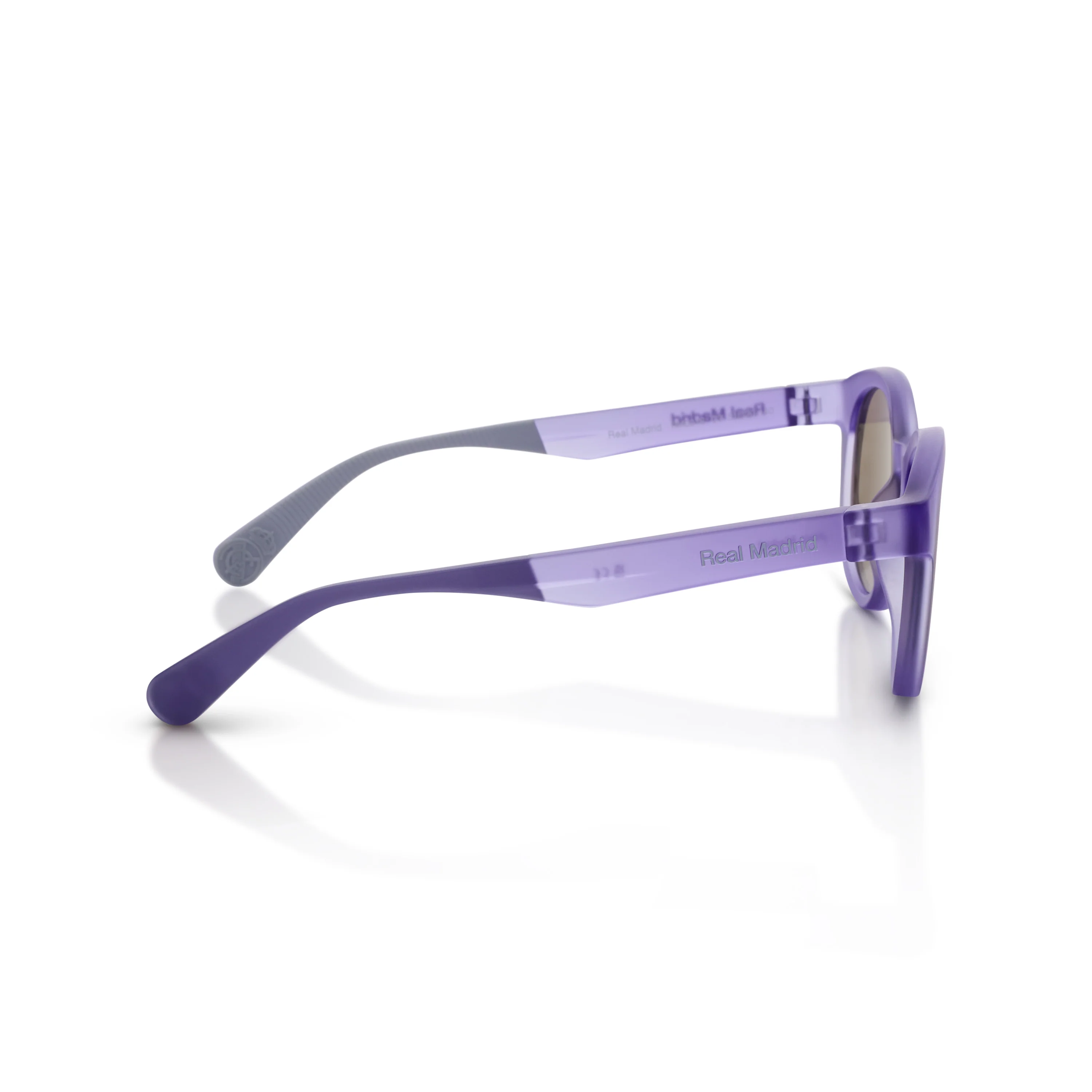 Round Real Madrid Sunglasses Purple - Image 5