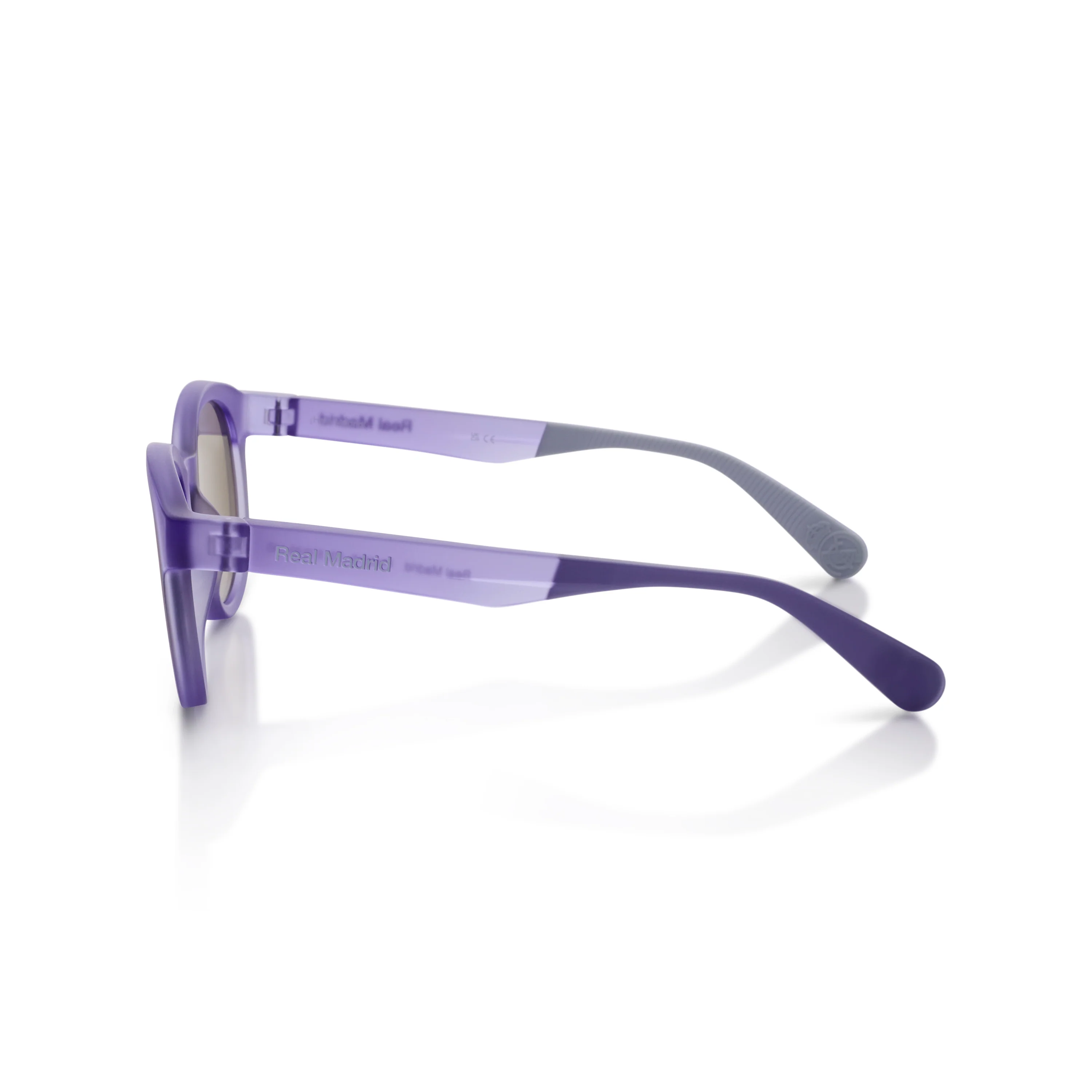 Round Real Madrid Sunglasses Purple - Image 6