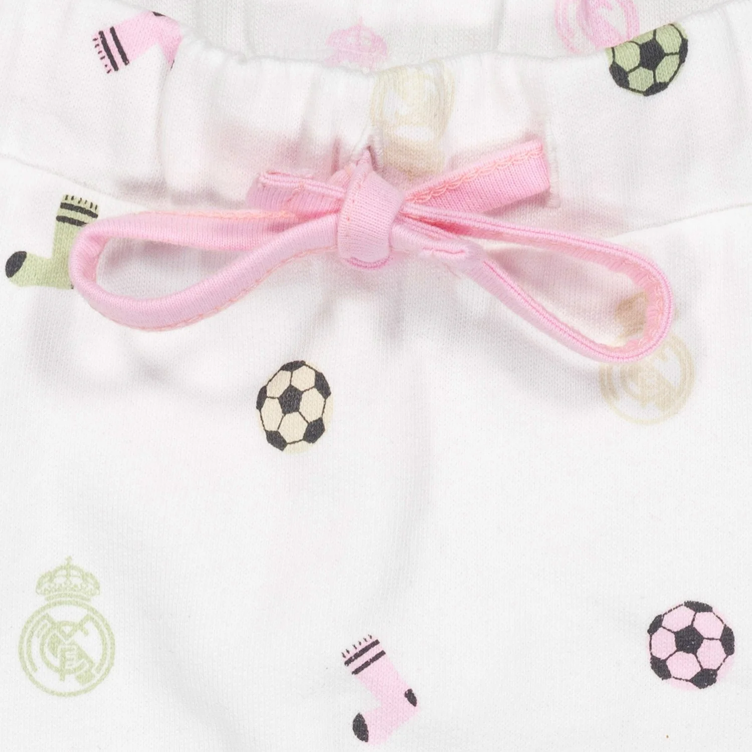 Set Pant & T-Shirt Baby Pink/White Real Madrid - Image 4