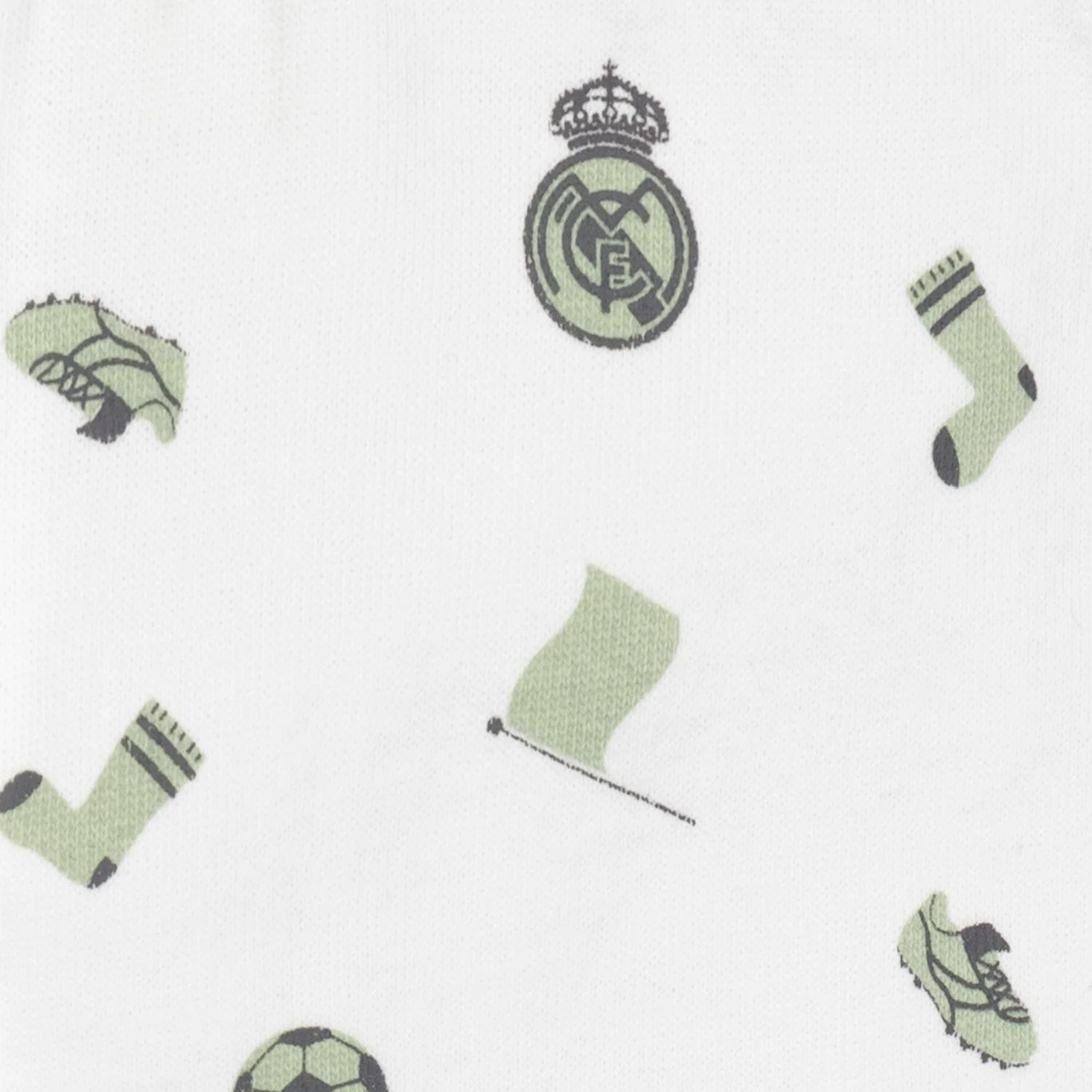 Set Pant & T-Shirt Baby Green/White Real Madrid - Image 5