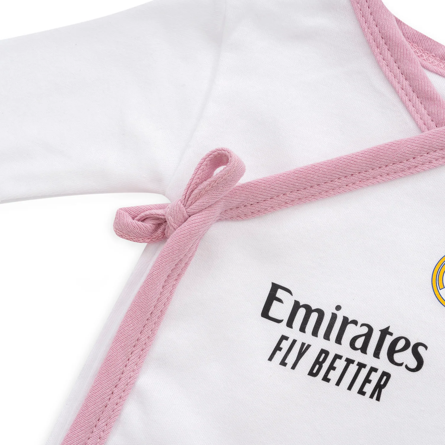 Set Hat, Shirt, Leg Warmers, Bib & Mittens Pink Real Madrid - Image 3