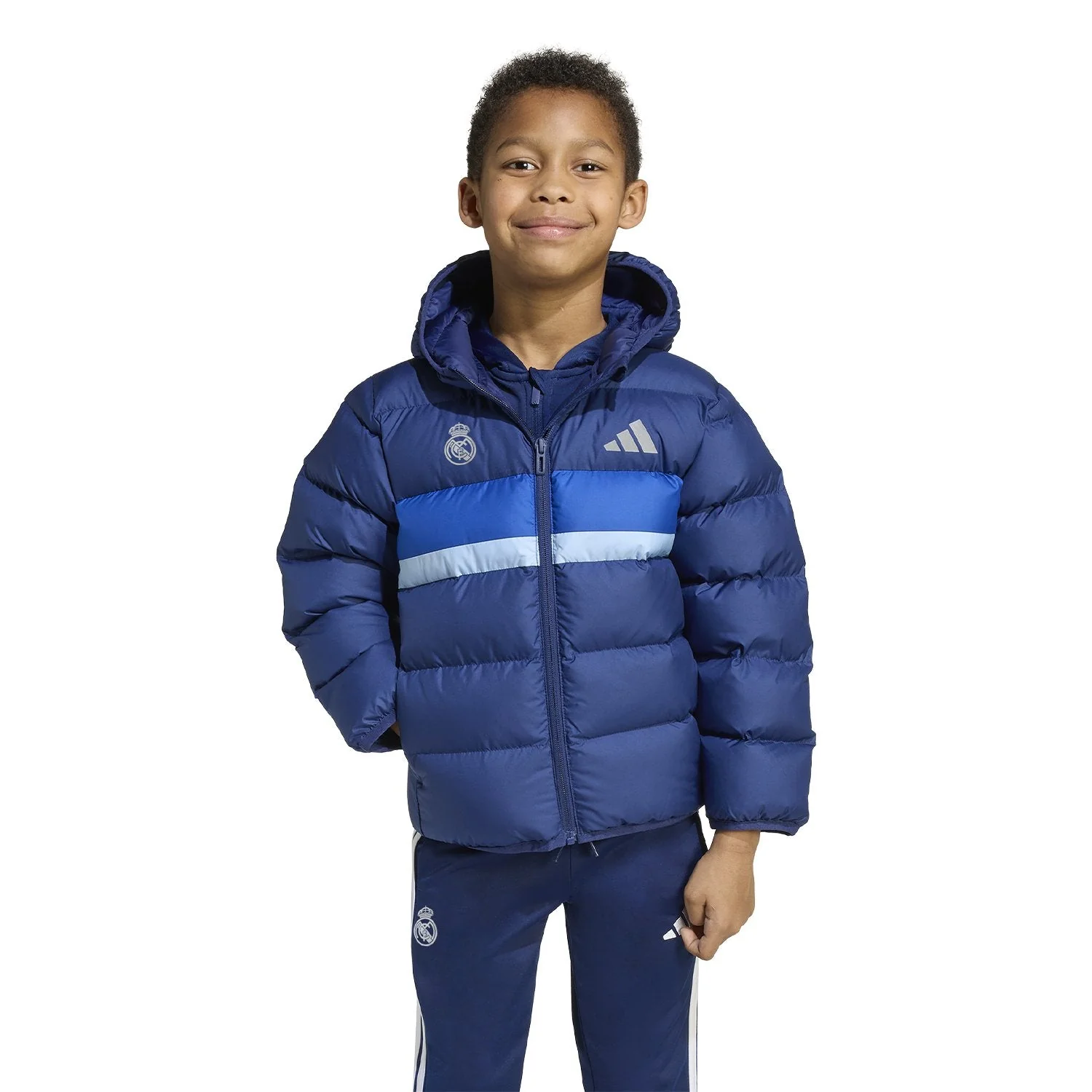 Infant adidas Down Jacket Dark blue - Image 2