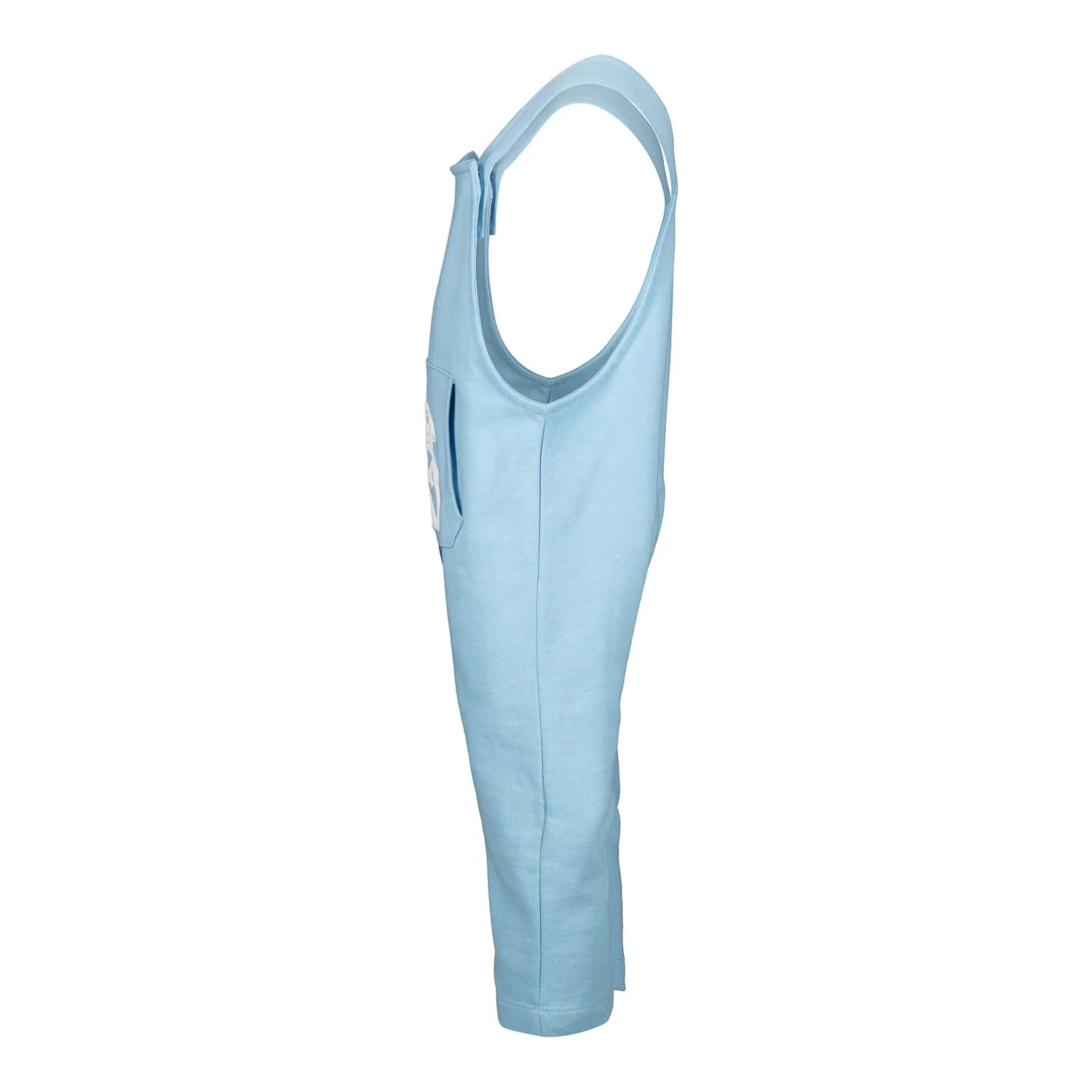 Infant Overall Shorts 1902 Print Light Blue - Image 3