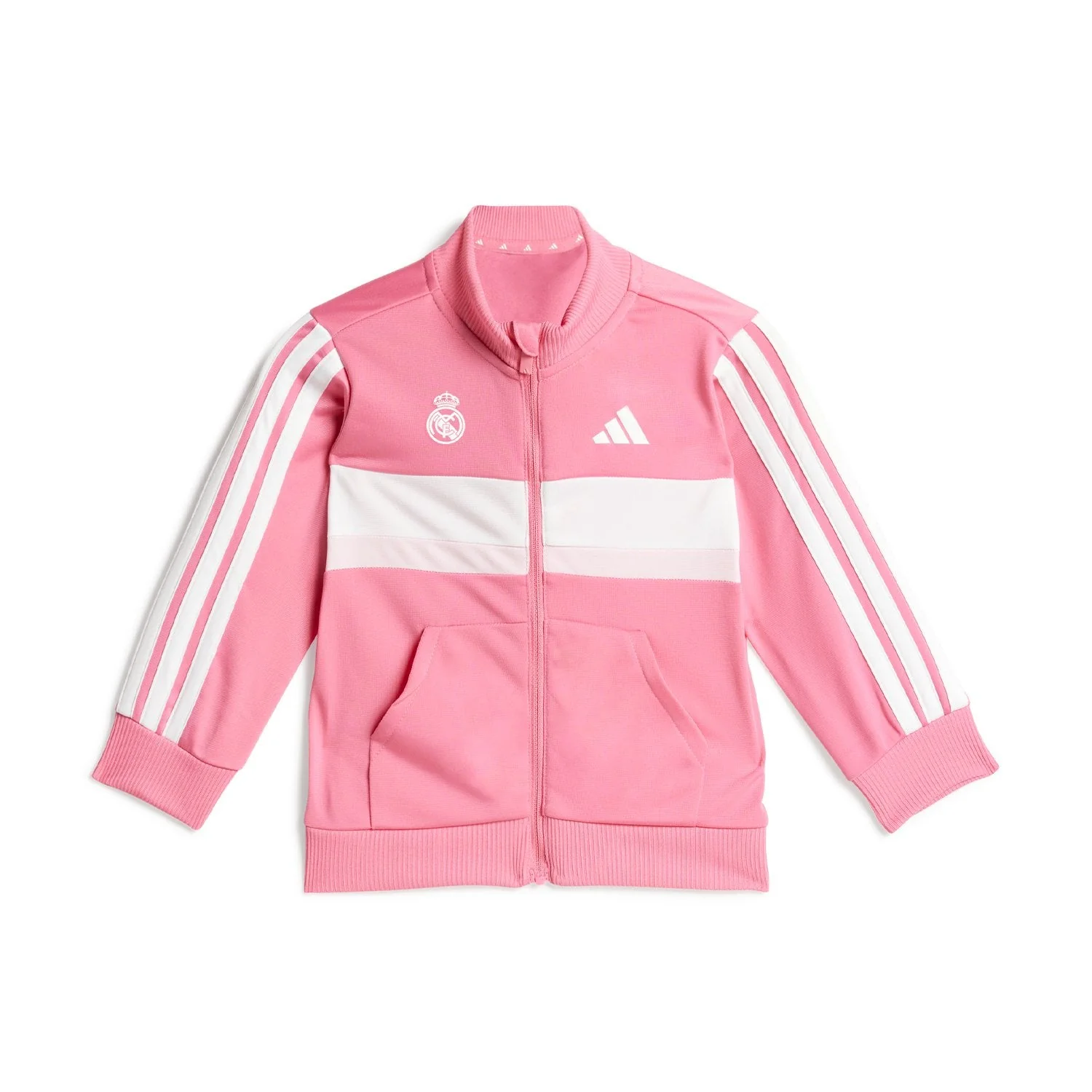 Baby adidas Tiberio Tracksuit Pink - Image 2