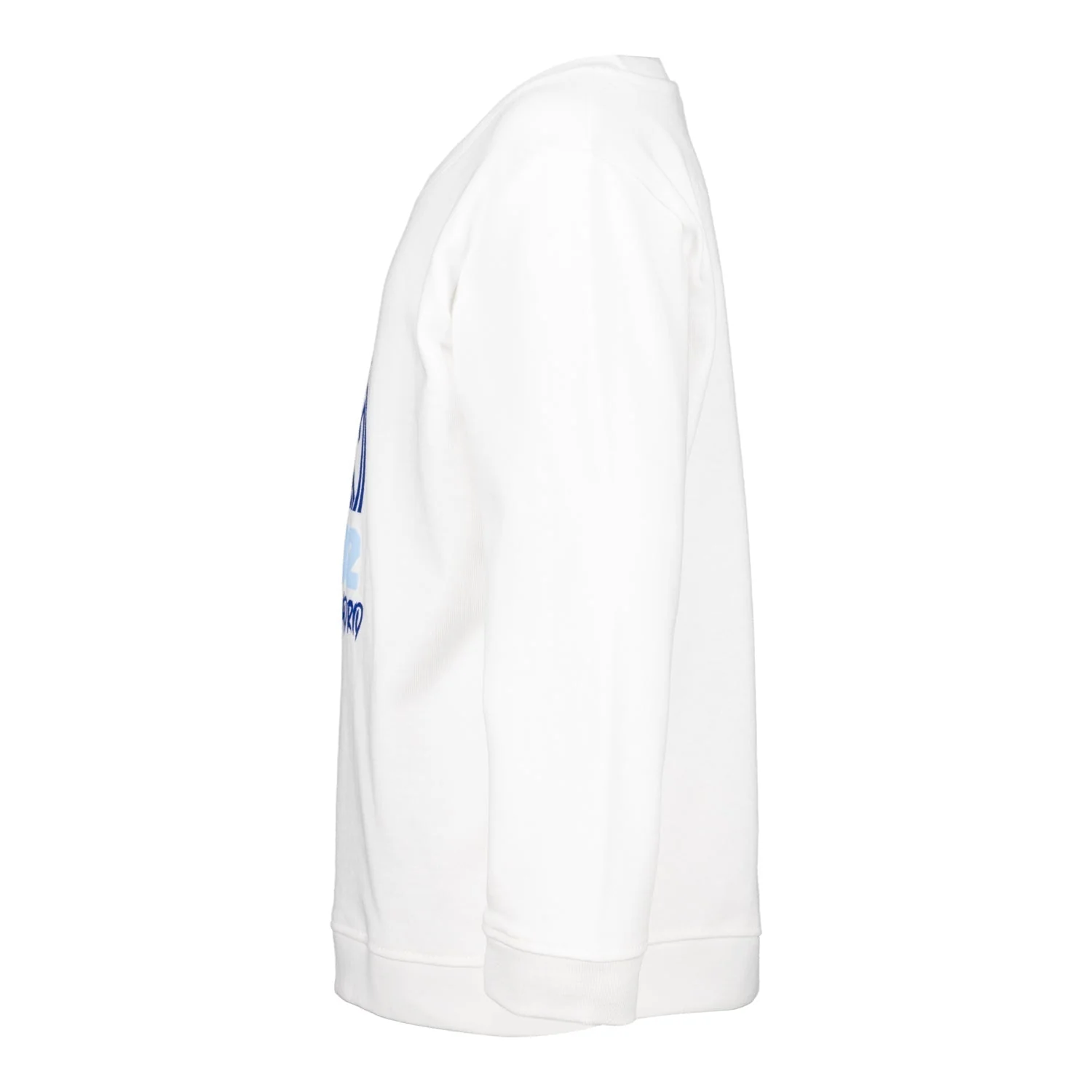 Infant Crewneck Jumper 1902 Print White/Blue - Image 2