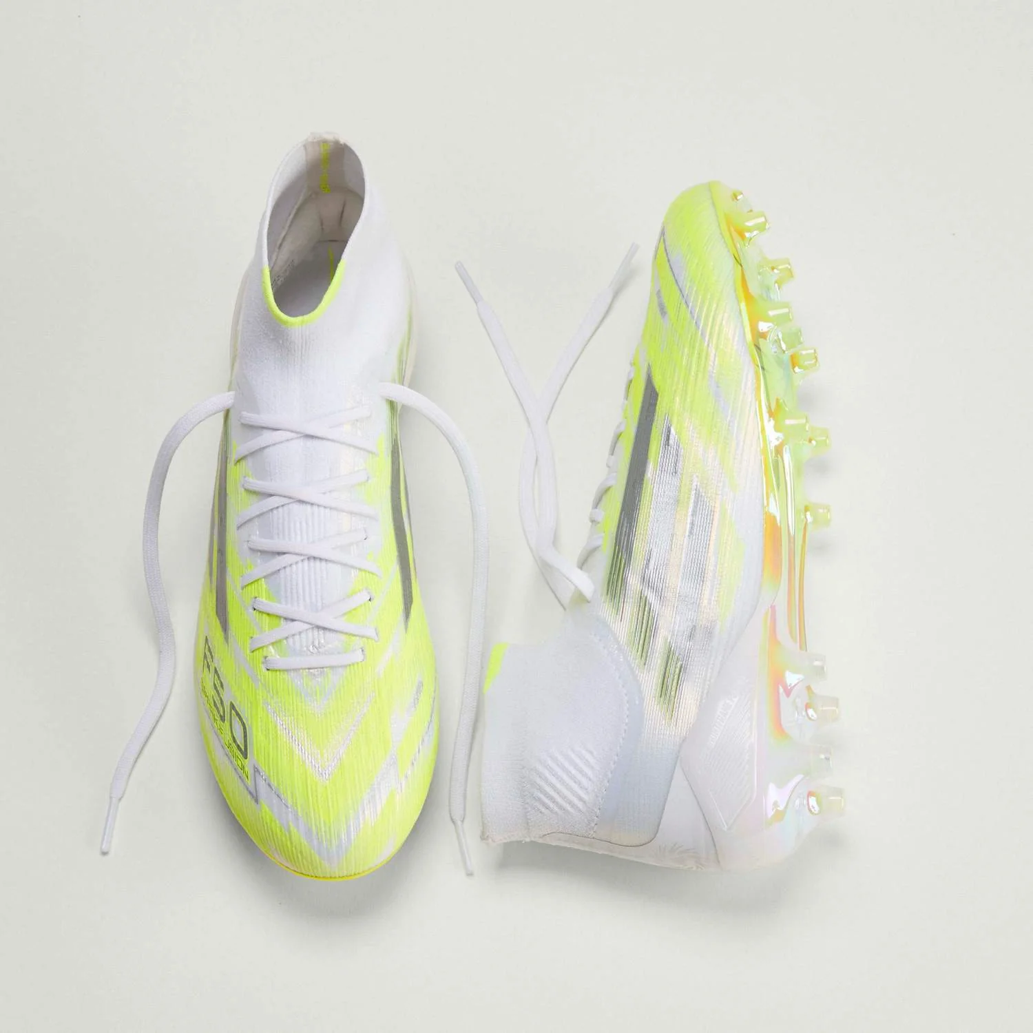Womens adidas F50 Sparkfusion Elite Football Boots Yellow - Image 2