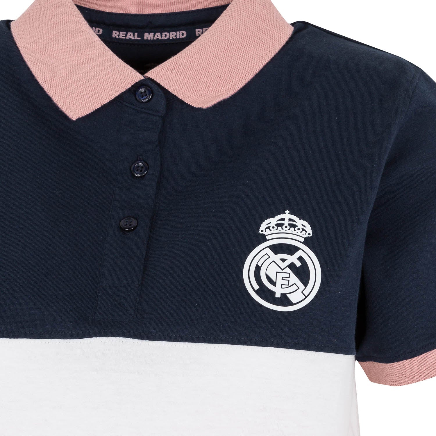 Womens Vintage Polo Pink - Image 2