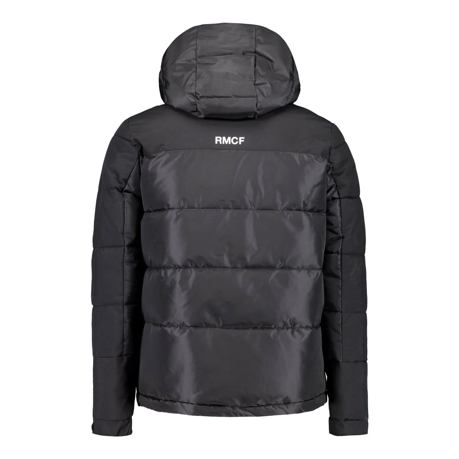 Women’s Black Padded Outerwear Jacket – Real Madrid - Image 3