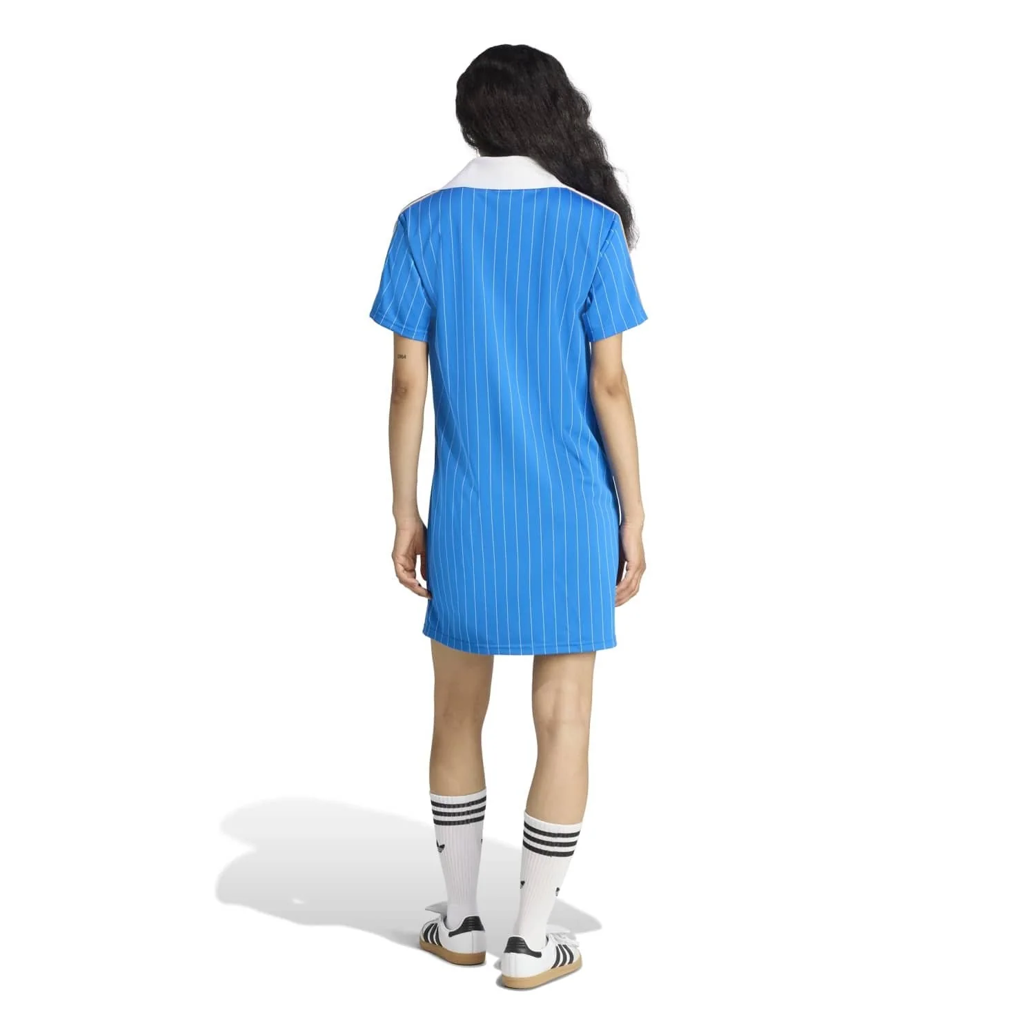Womens adidas Originals Terrace Icons Dress 25/26 Blue - Image 3
