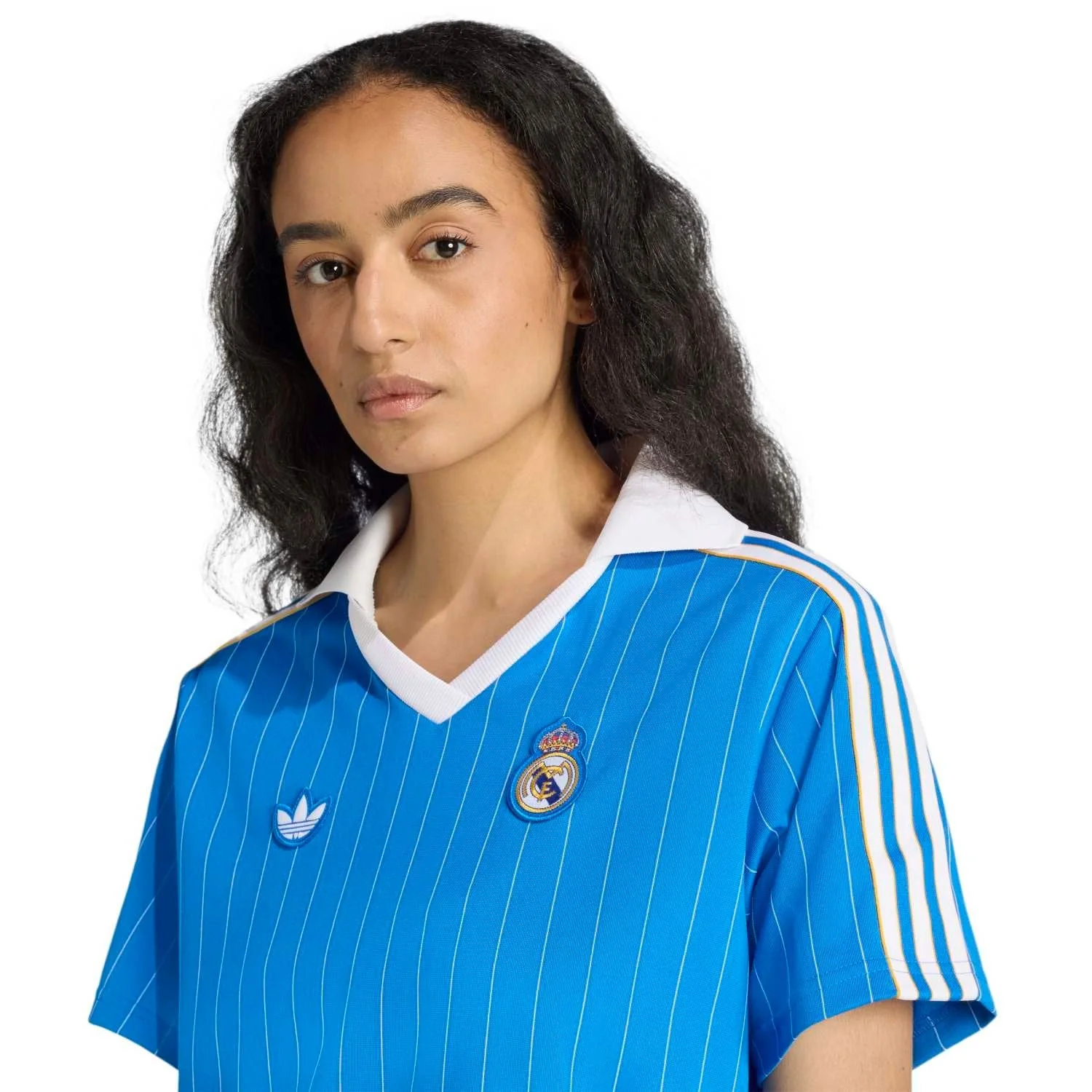 Womens adidas Originals Terrace Icons Dress 25/26 Blue - Image 5