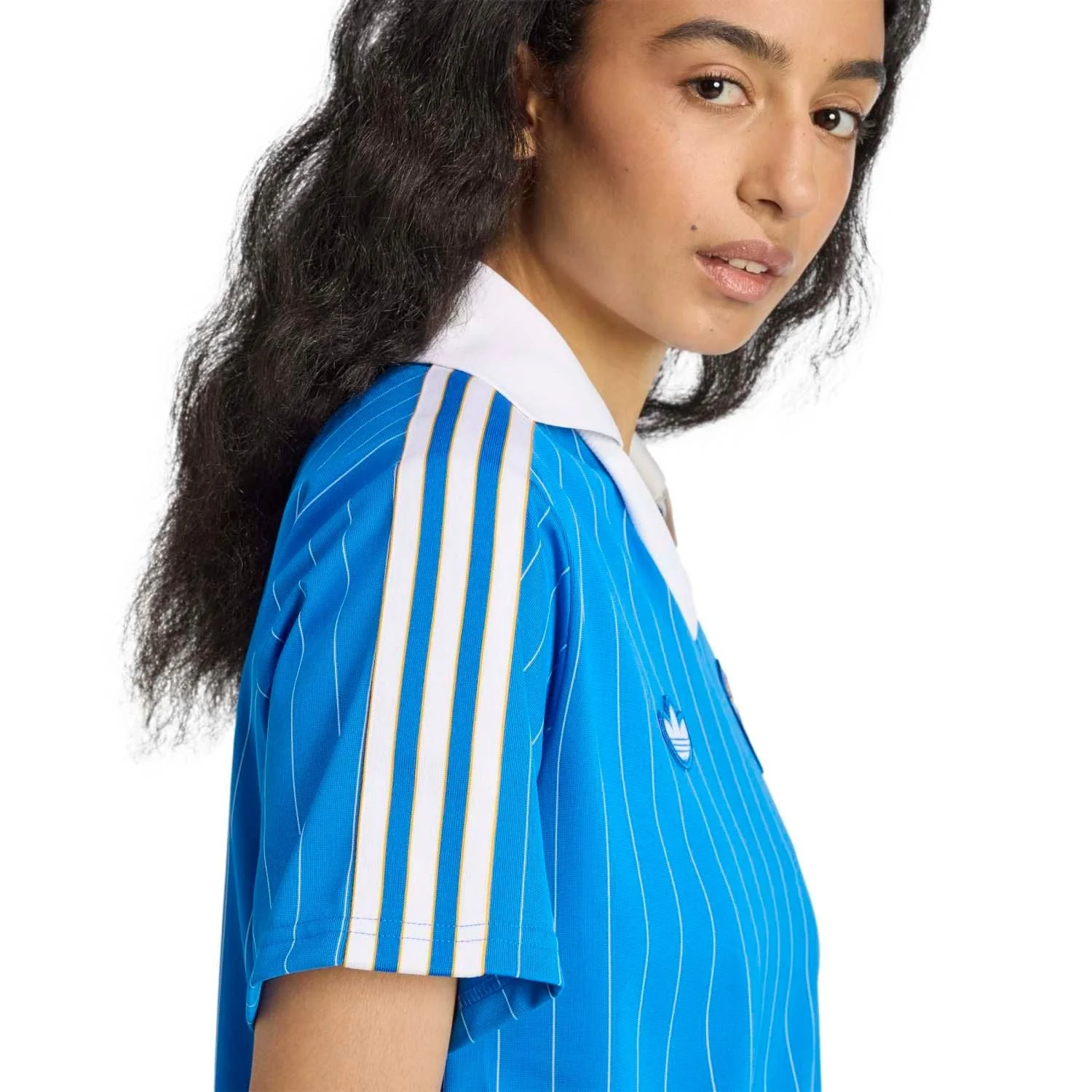 Womens adidas Originals Terrace Icons Dress 25/26 Blue - Image 6