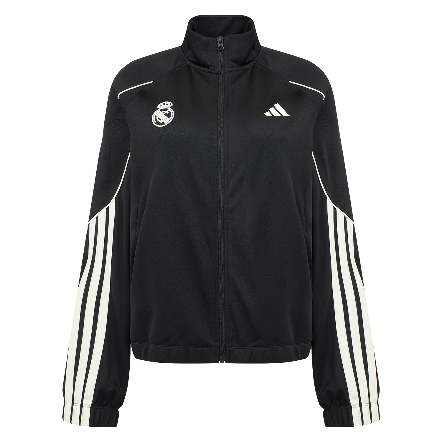 Womens adidas Stadium Tracksuit Black - Image 3