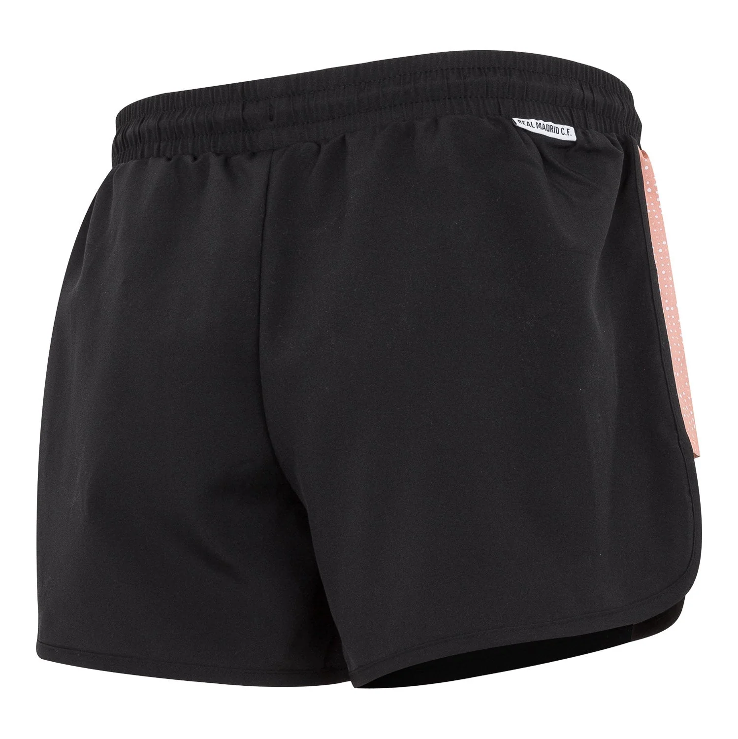 Womens Gym Shorts Black/Pink - Image 3