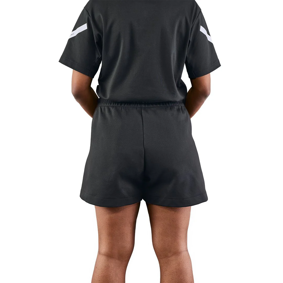 Womens adidas Real Urban Shorts Black - Image 3
