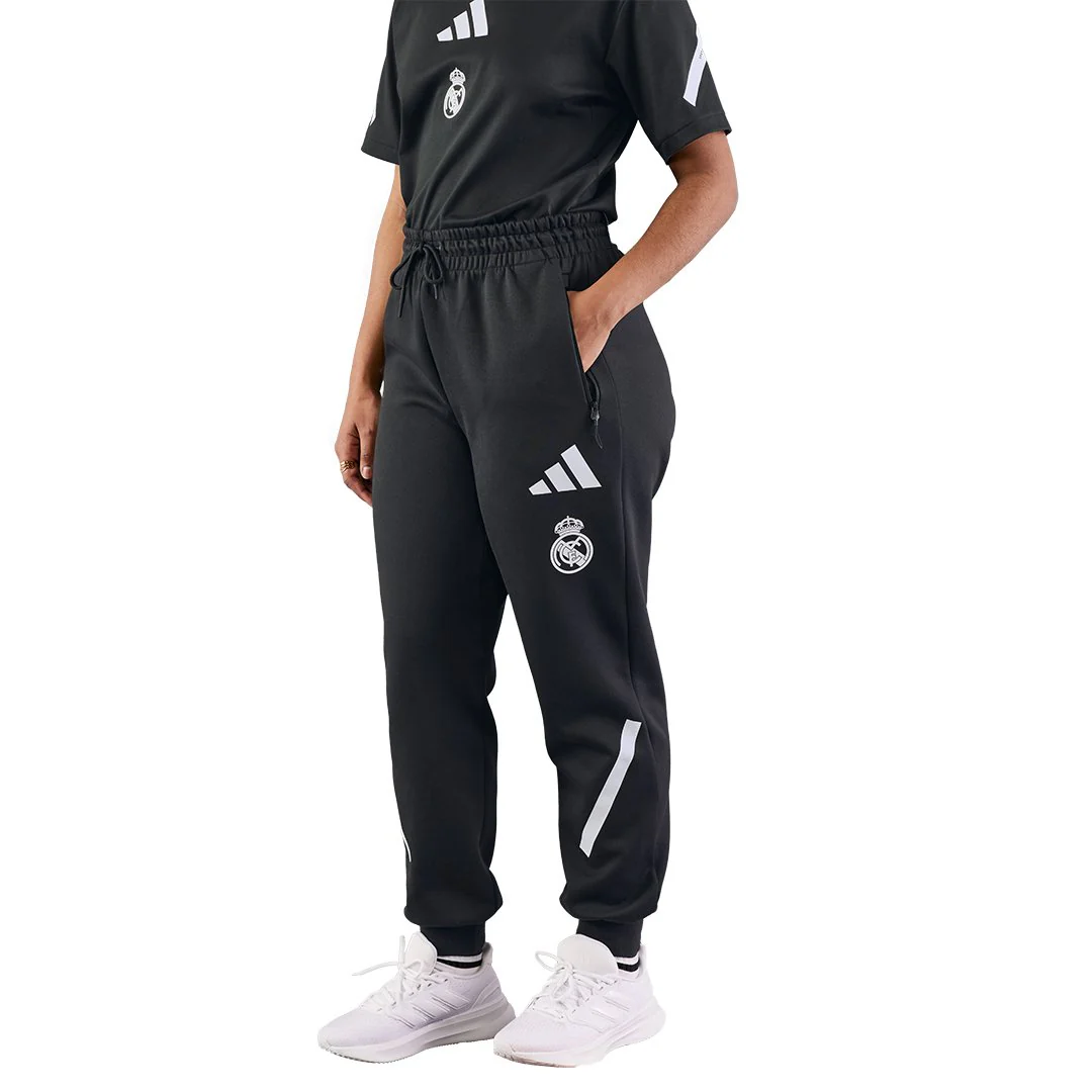 Womens adidas Real Urban Trousers Black - Image 4