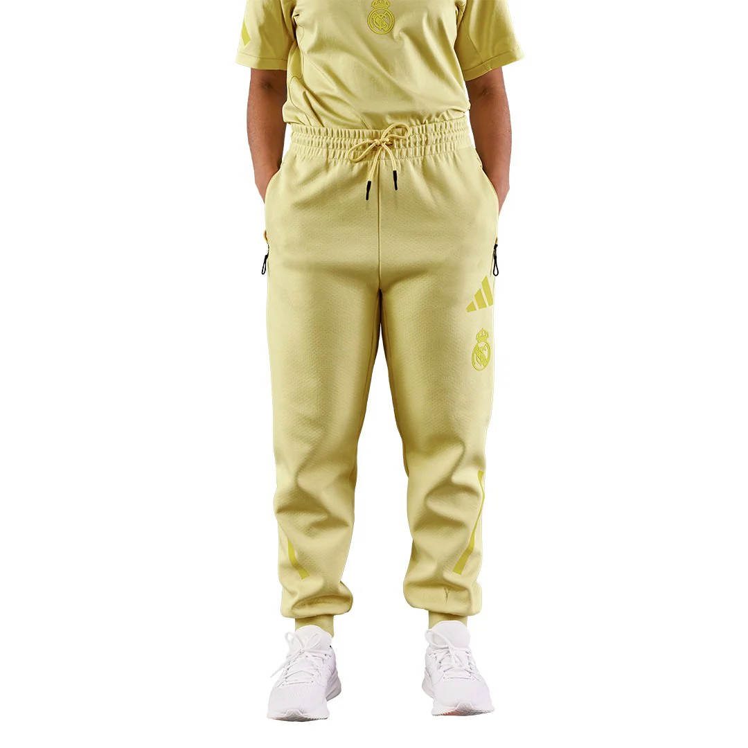 Womens adidas Real Urban Trousers Yellow - Image 5