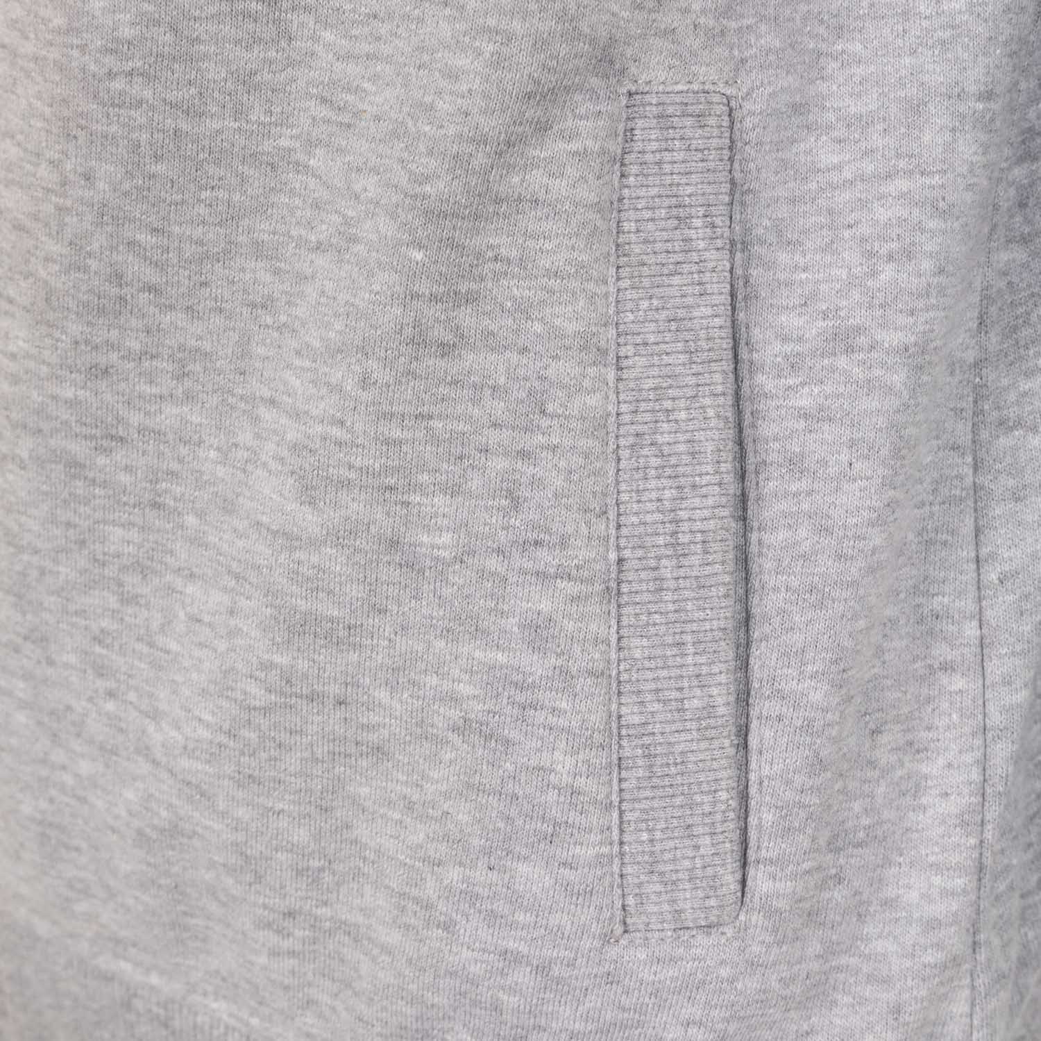 Womens Essentials Full Zip Hoody Light Grey - Image 2