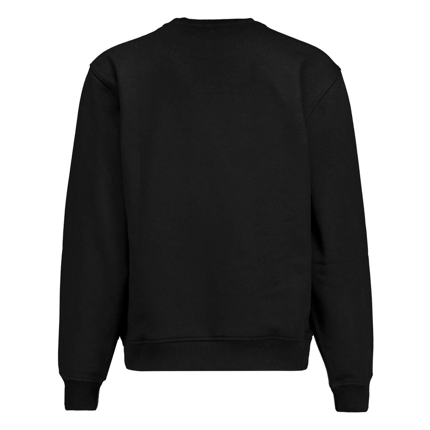 Womens ECO Essentials Real Madrid Black Crew Cropped Sweatshirt - Image 4