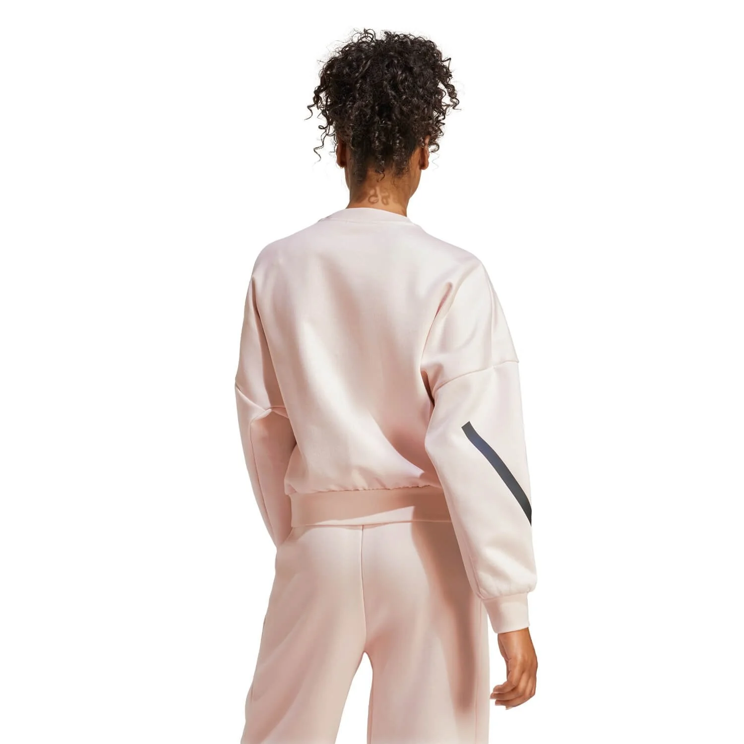 Womens adidas Real Urban Sweatshirt Light Pink - Image 3