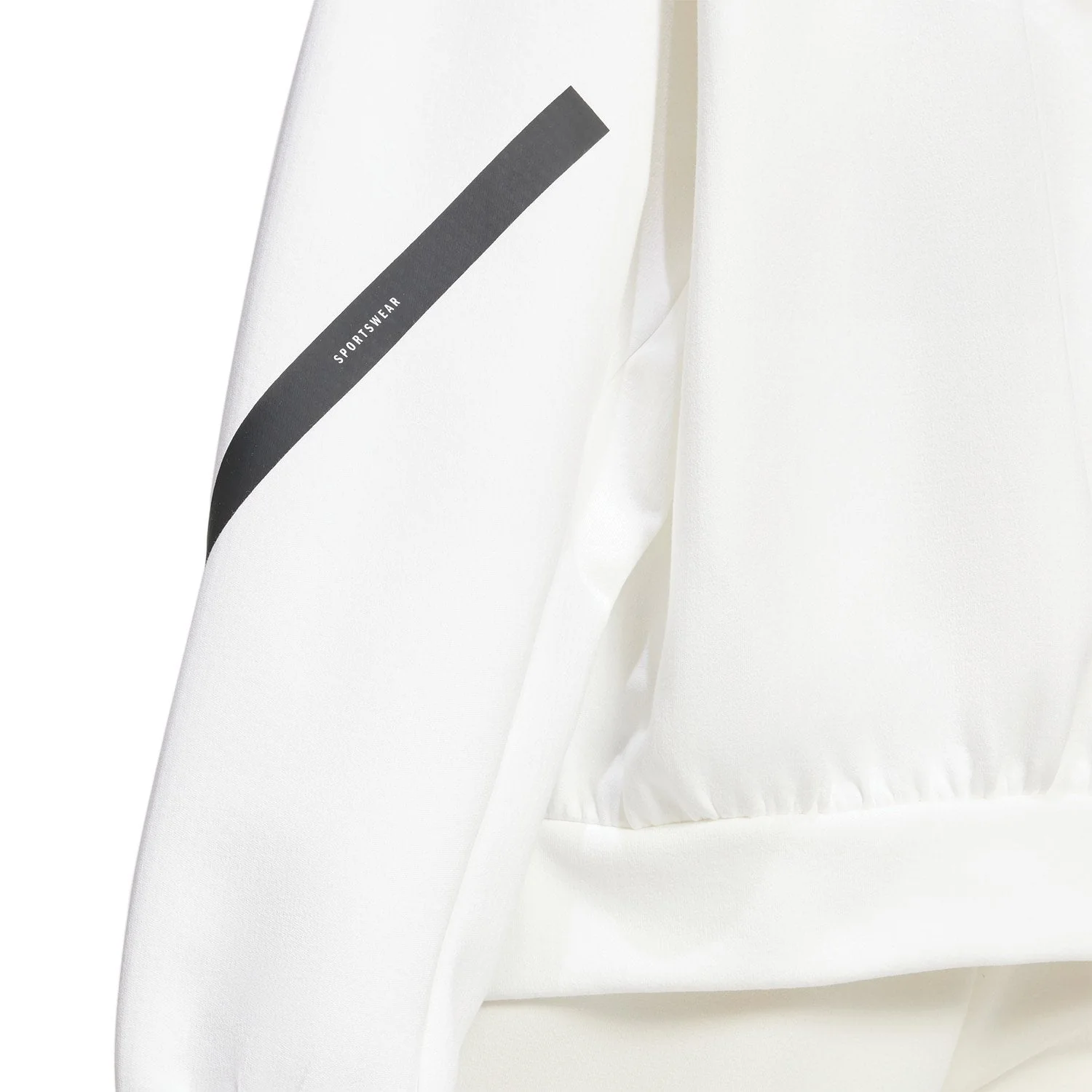 Womens adidas Real Urban Hoodie White - Image 4