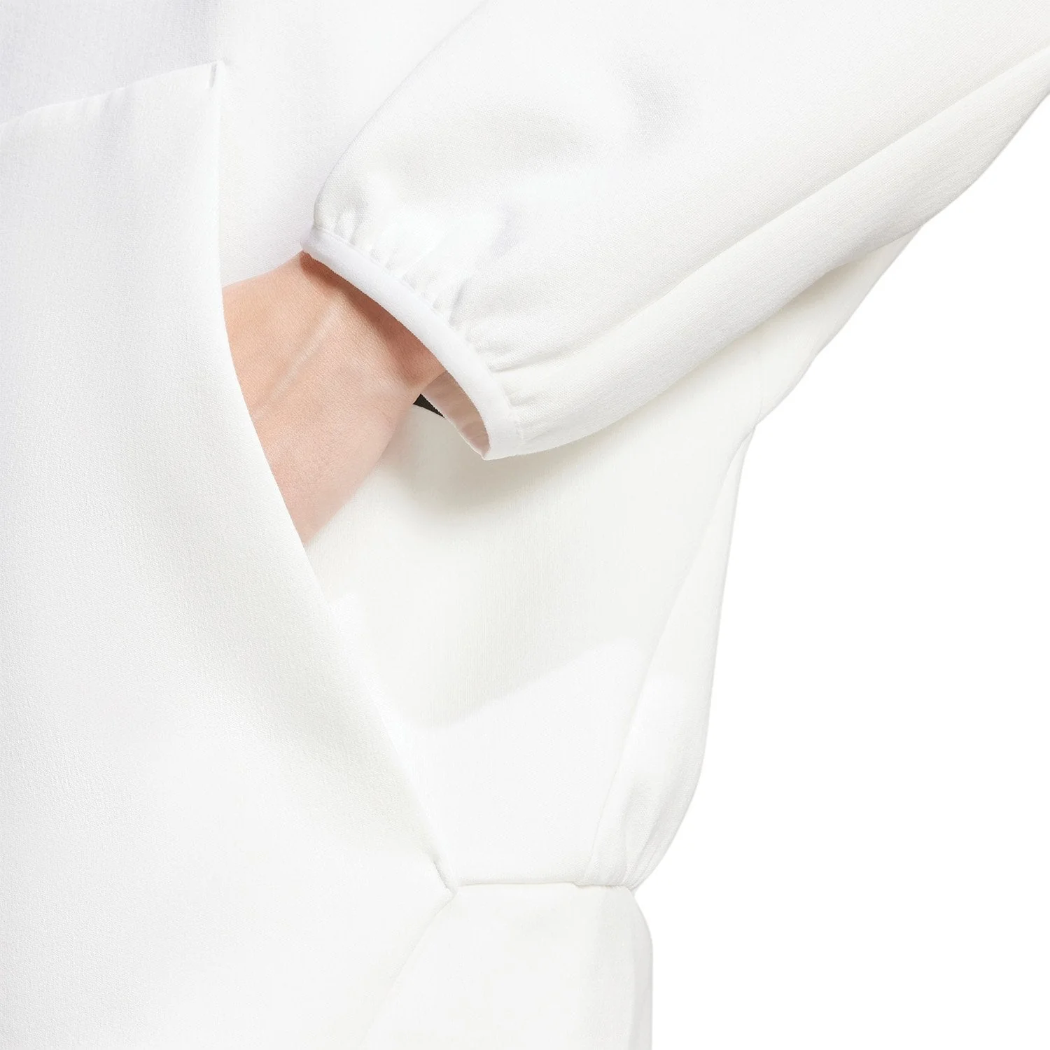 Womens adidas Real Urban Hoodie White - Image 5