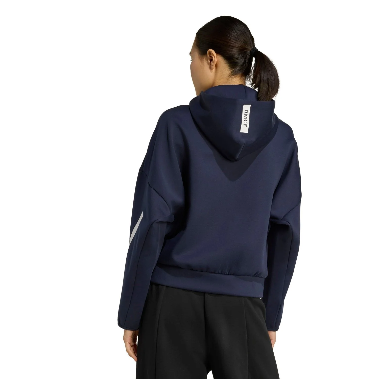 Womens adidas Anthem Jacket 25/26 Navy - Image 3