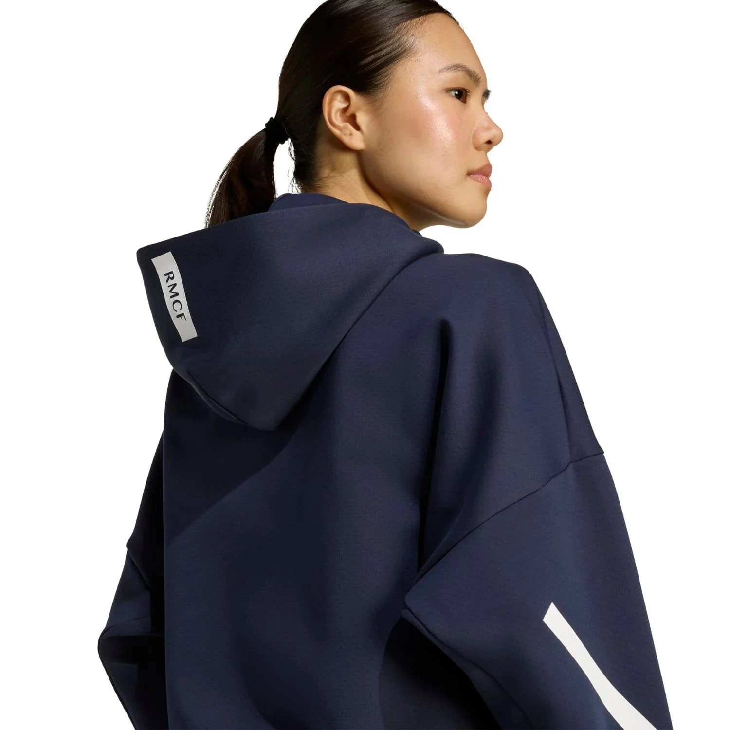 Womens adidas Anthem Jacket 25/26 Navy - Image 4