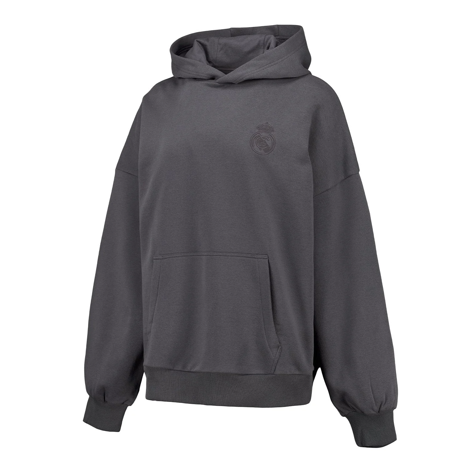 Womens Vintage Hoodie Charcoal - Image 3