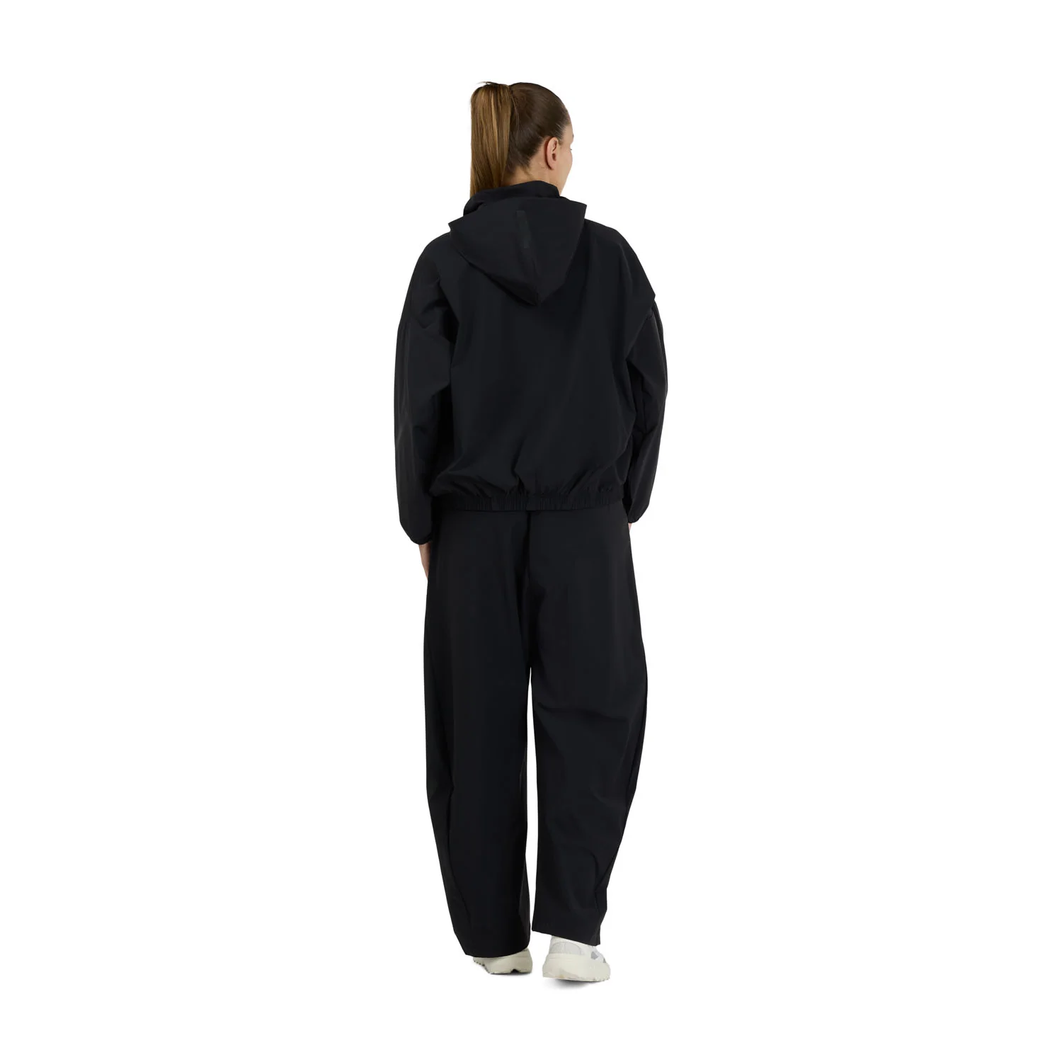 Womens adidas Real Urban Z.N.E. Woven Track Top Black - Image 4