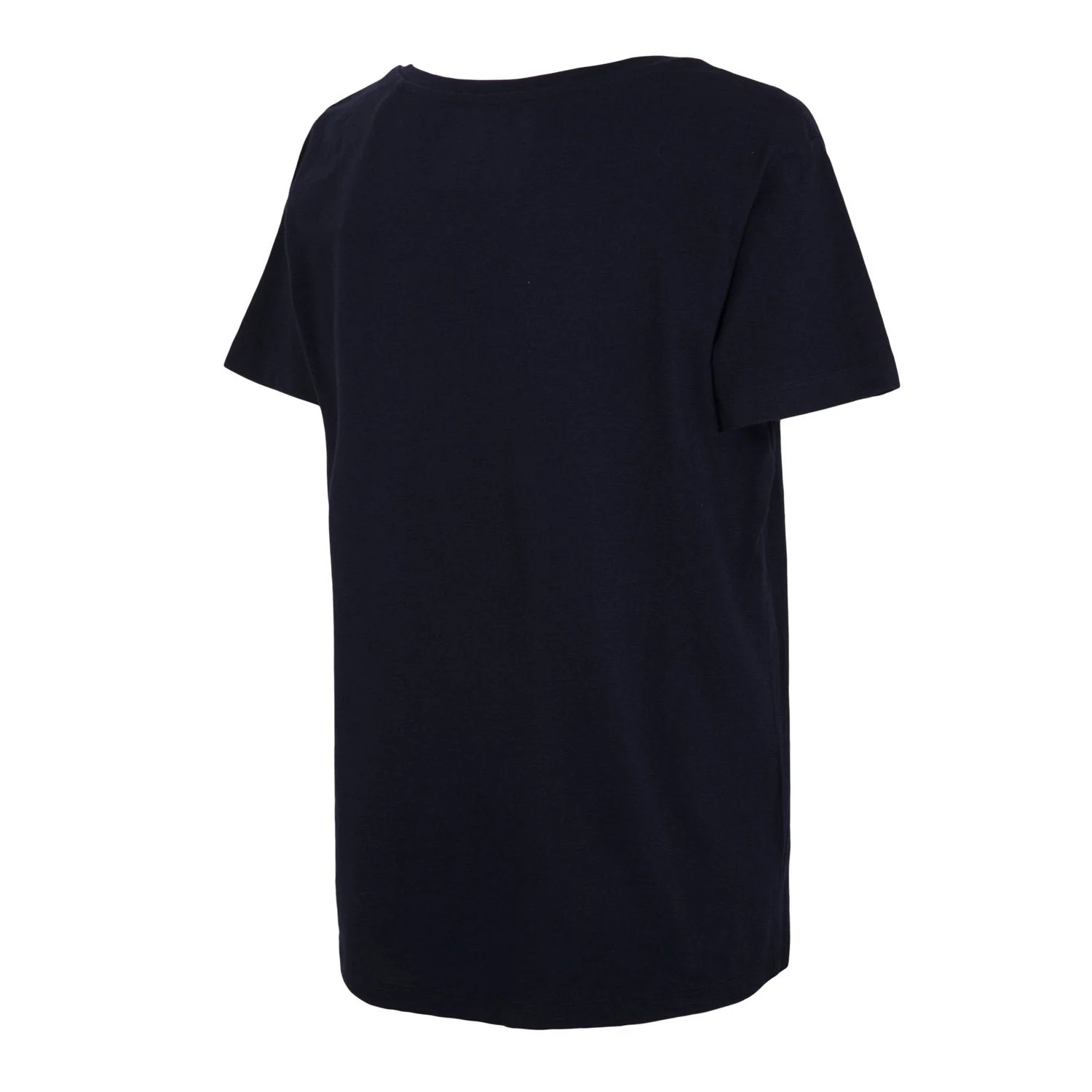 Real Madrid Womens Graphic T-Shirt Navy/Gold - Image 2
