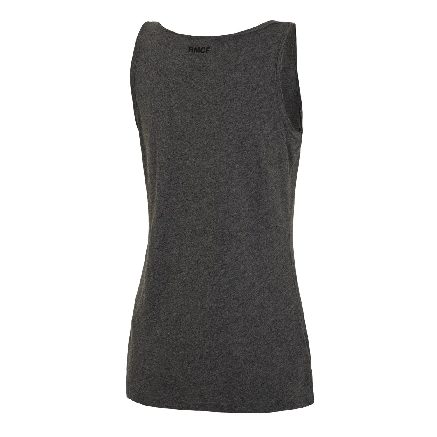 Real Madrid Womens Crest Tank Dark Grey - Image 2