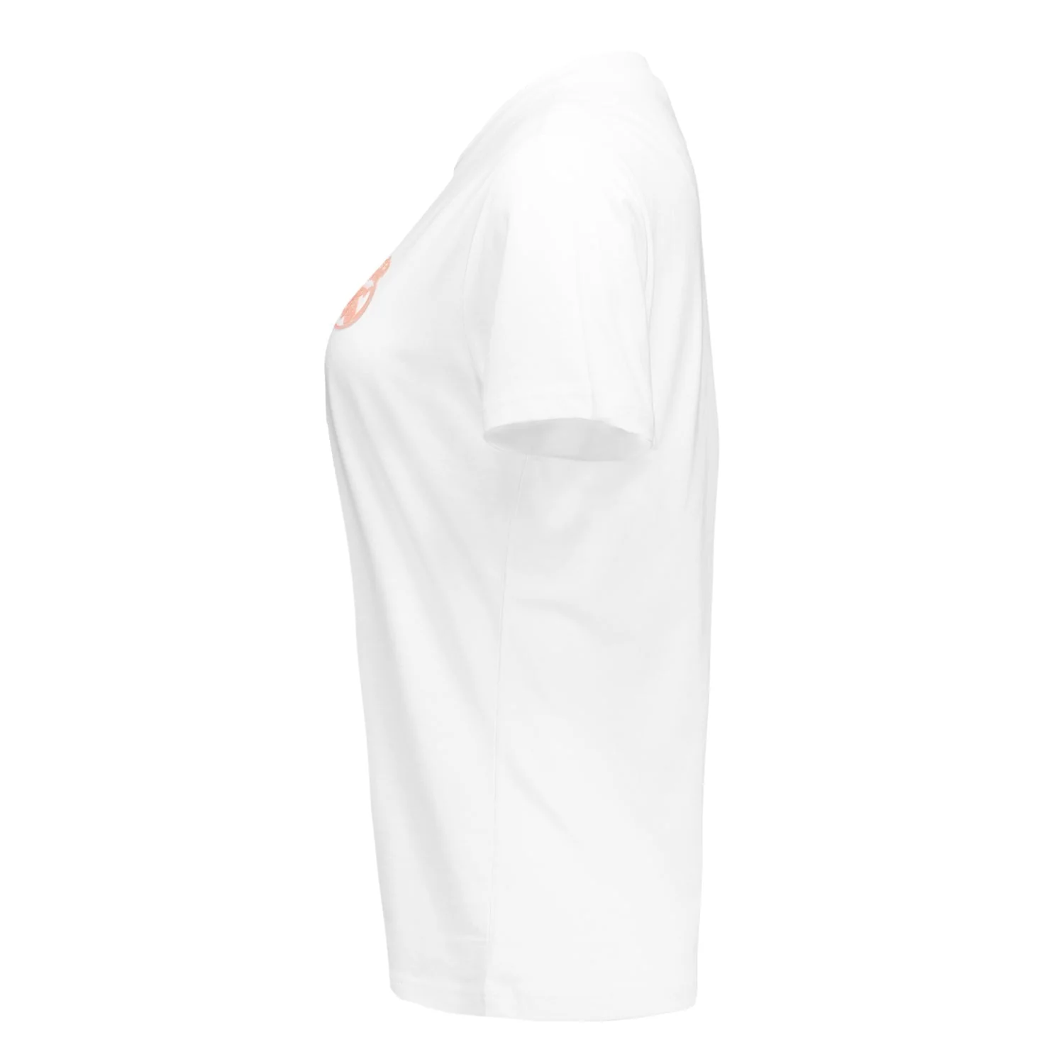 Womens ECO Essentials Real Madrid Monocolor Crest T-Shirt White - Image 2