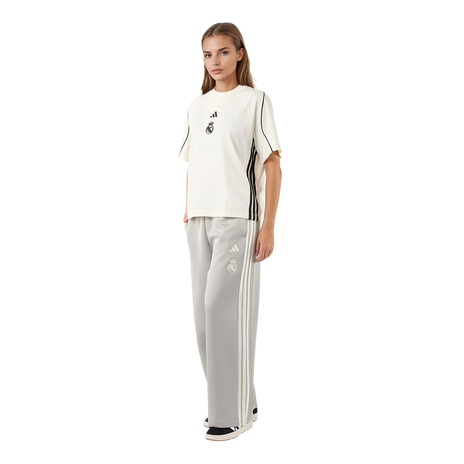 Womens adidas Stadium T-Shirt White - Image 7