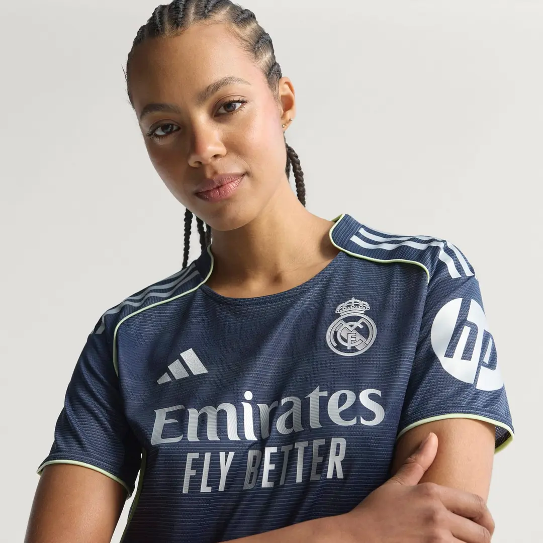 Womens Away Authentic Jersey 25/26 Navy - Image 3