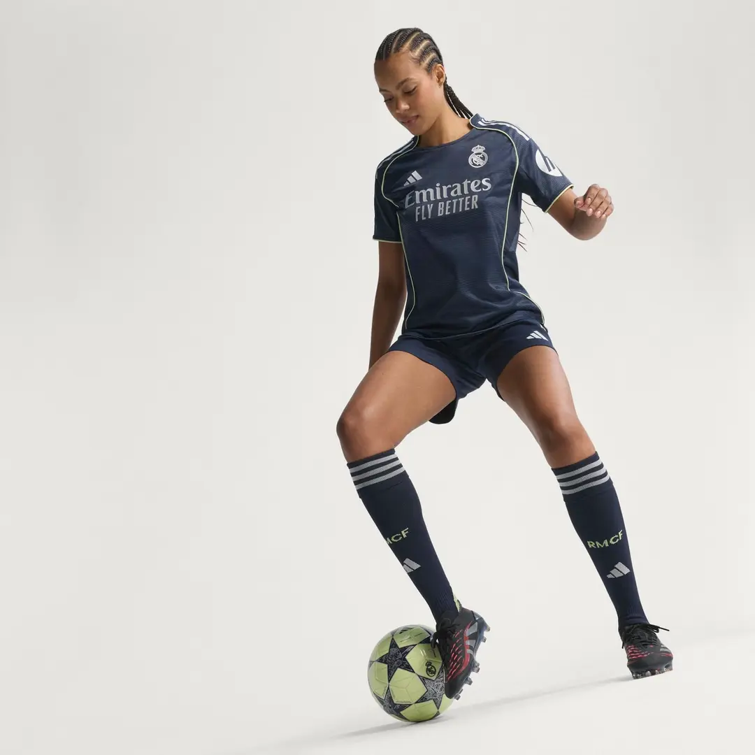 Womens Away Authentic Jersey 25/26 Navy - Image 6