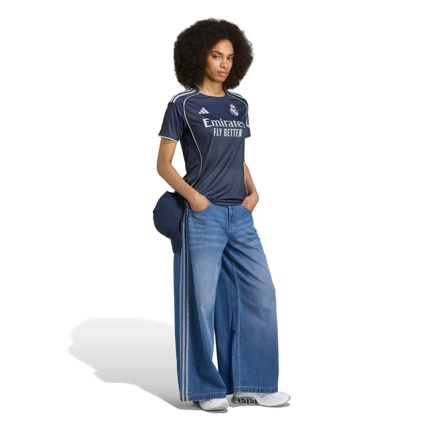 Womens Away Jersey 25/26 Navy - Image 5