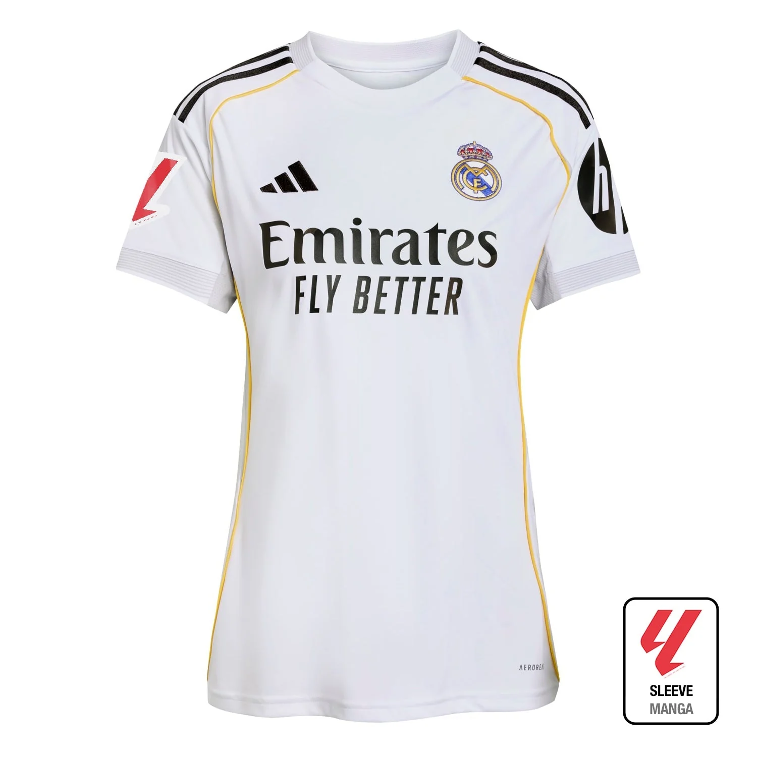 Womens Home Jersey 25/26 White - Image 9