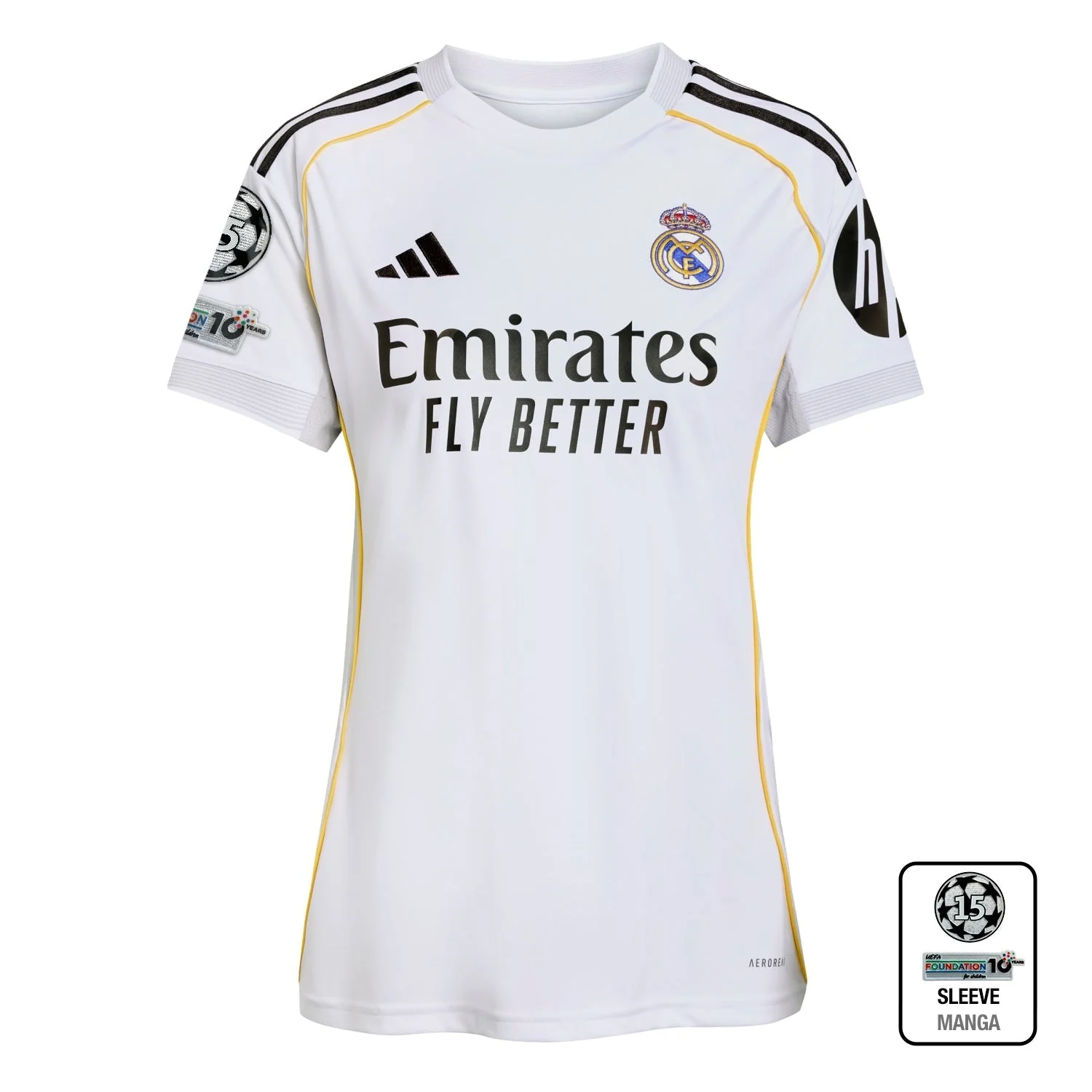 Womens Home Jersey 25/26 White - Image 8