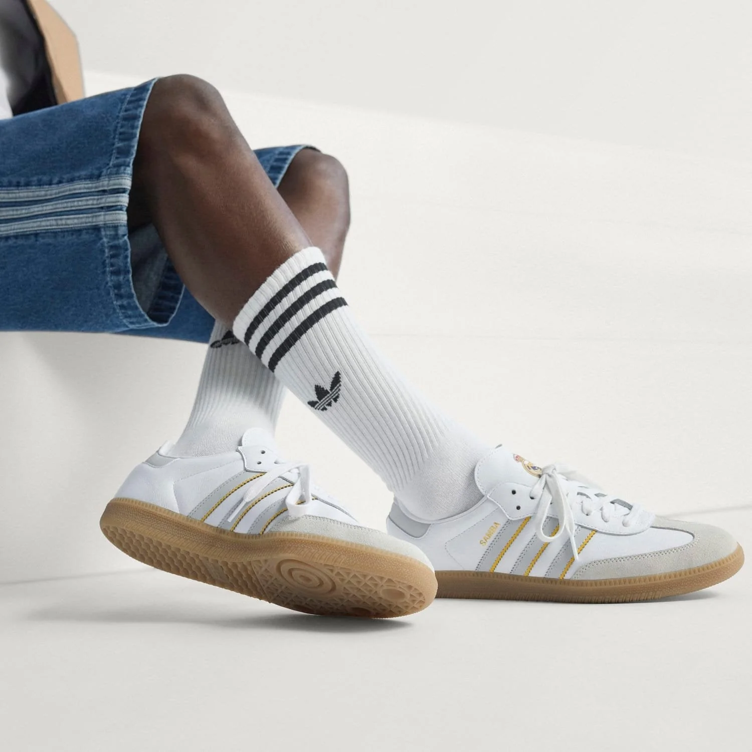 adidas Samba Real Madrid Shoes 25/26 White - Image 15