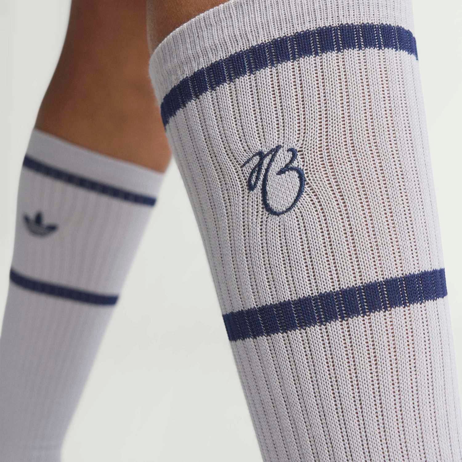 Mens adidas Socks Jude Bellingham Grey - Image 4