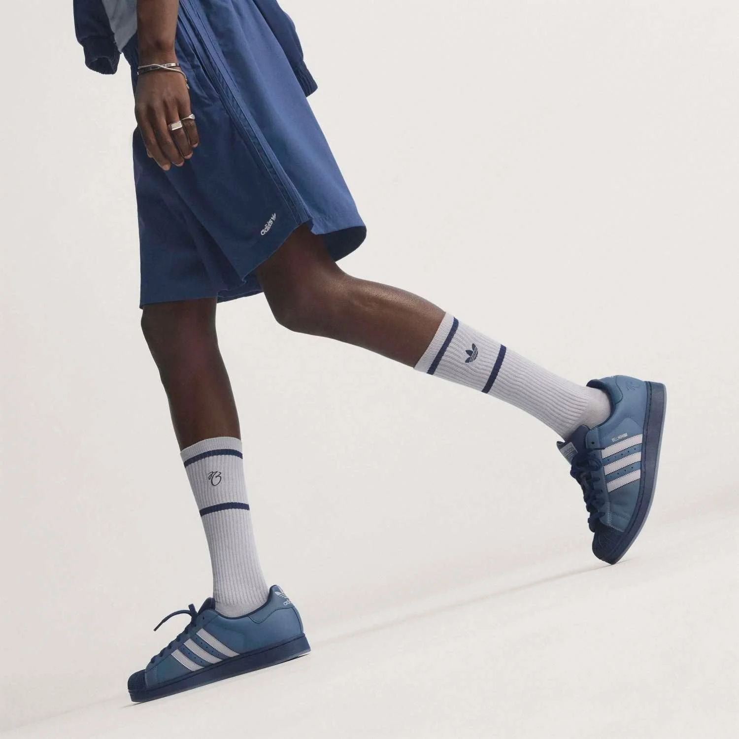 Mens adidas Socks Jude Bellingham Grey - Image 6
