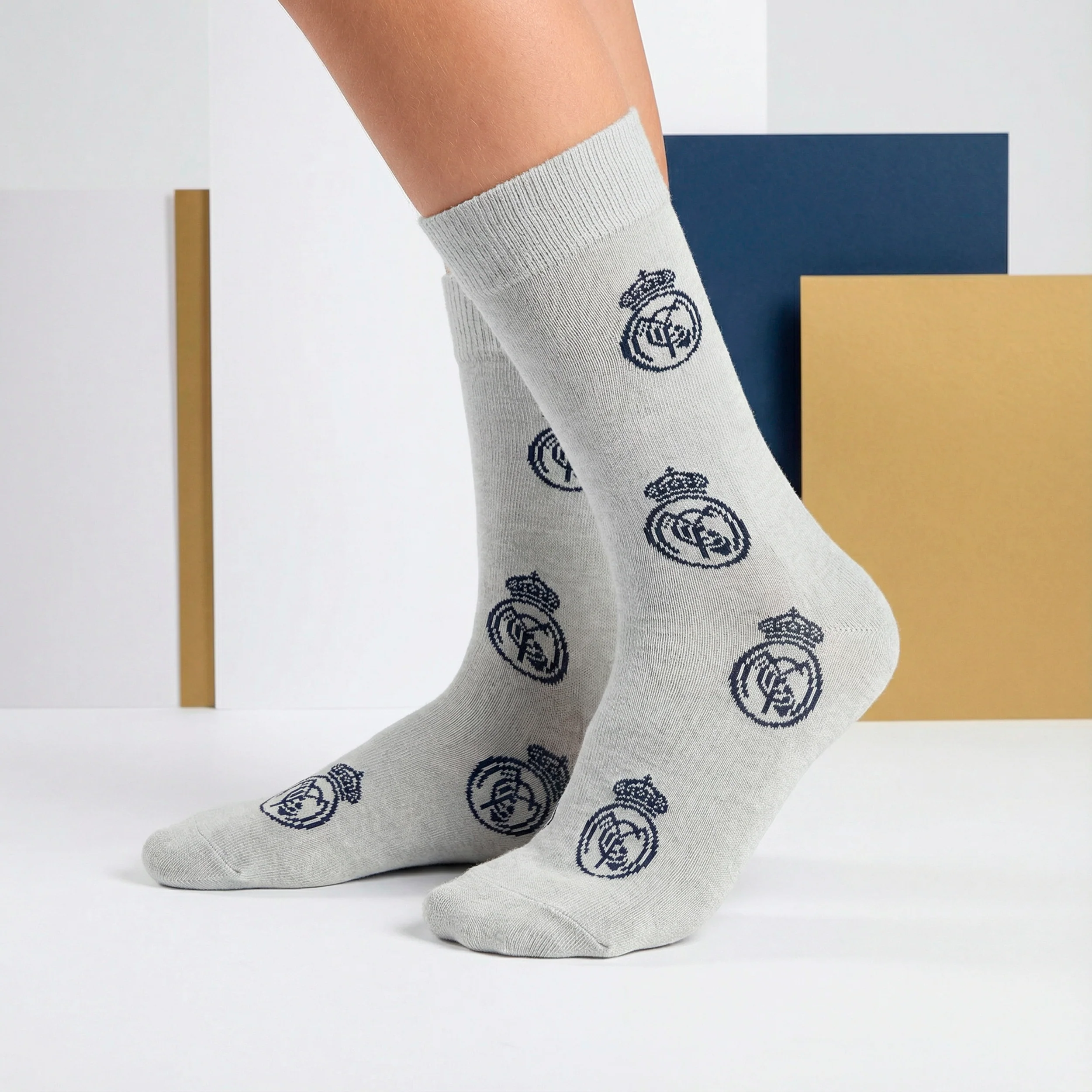 Long Grey Socks - Image 2