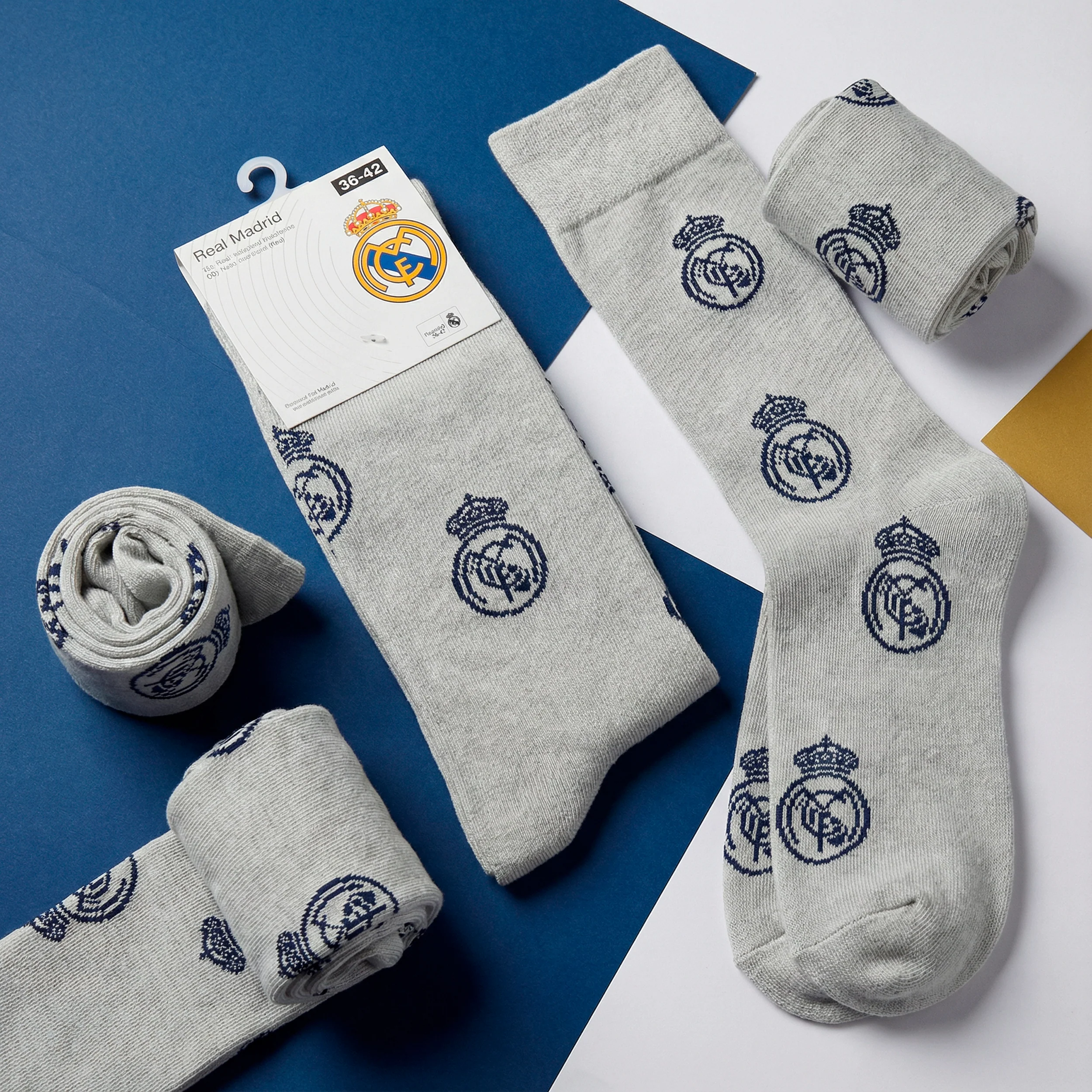 Long Grey Socks - Image 4