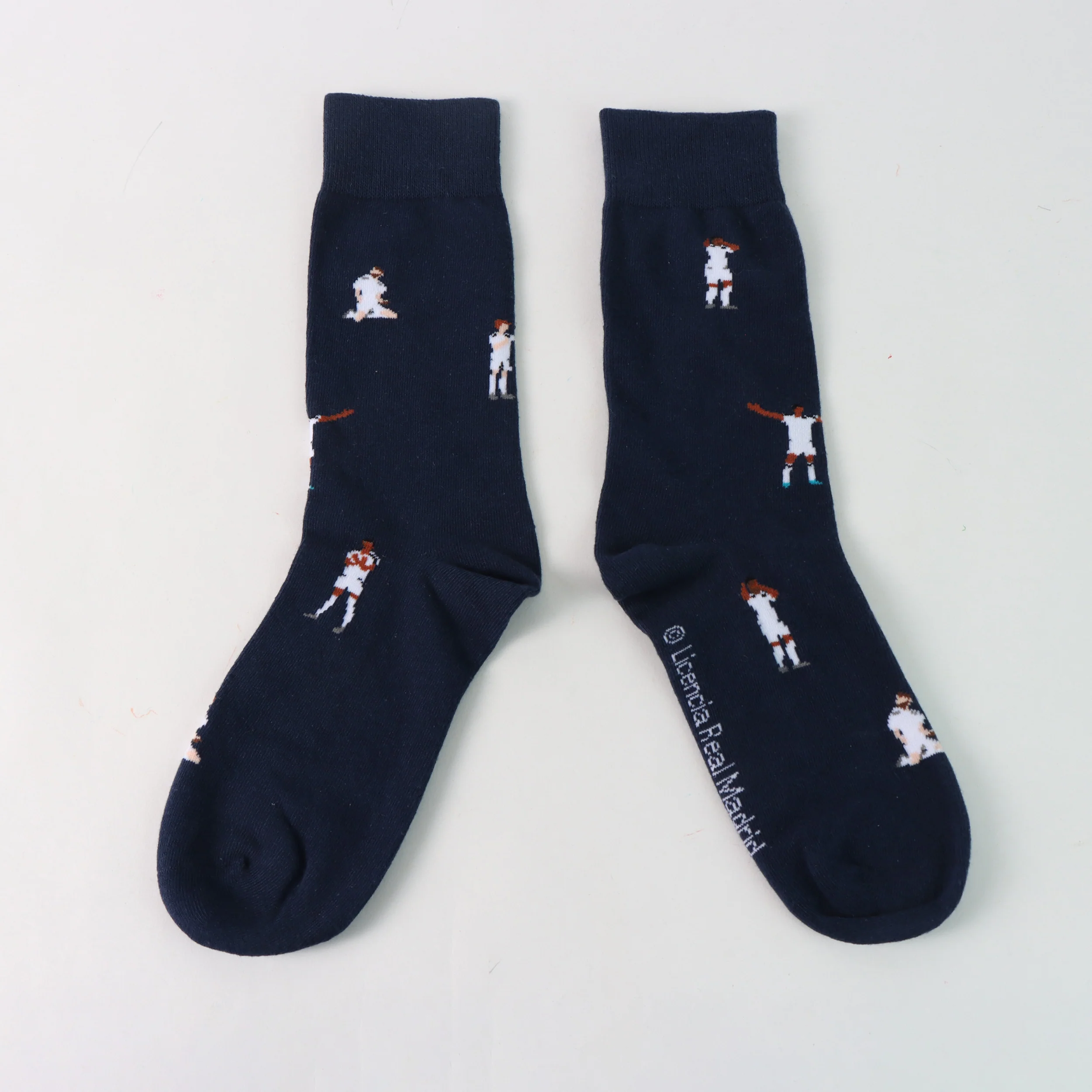 Long Player Navy Socks - Image 5