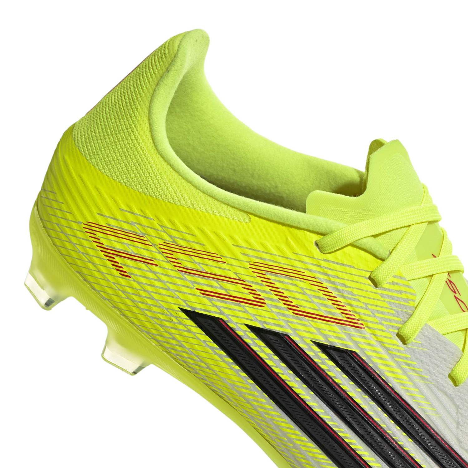 Mens adidas F50 League Football Boots Yellow - Image 2