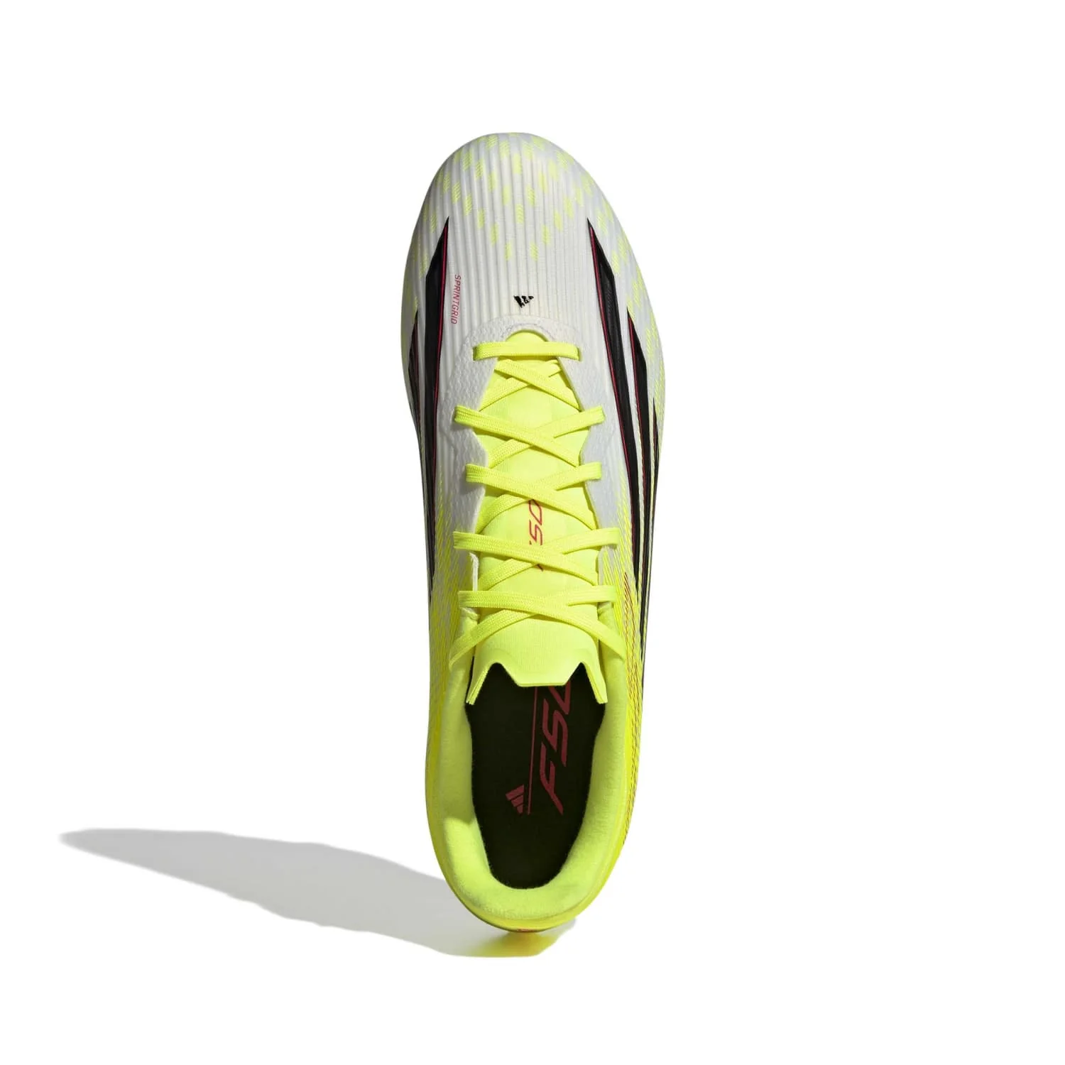 Mens adidas F50 League Football Boots Yellow - Image 4