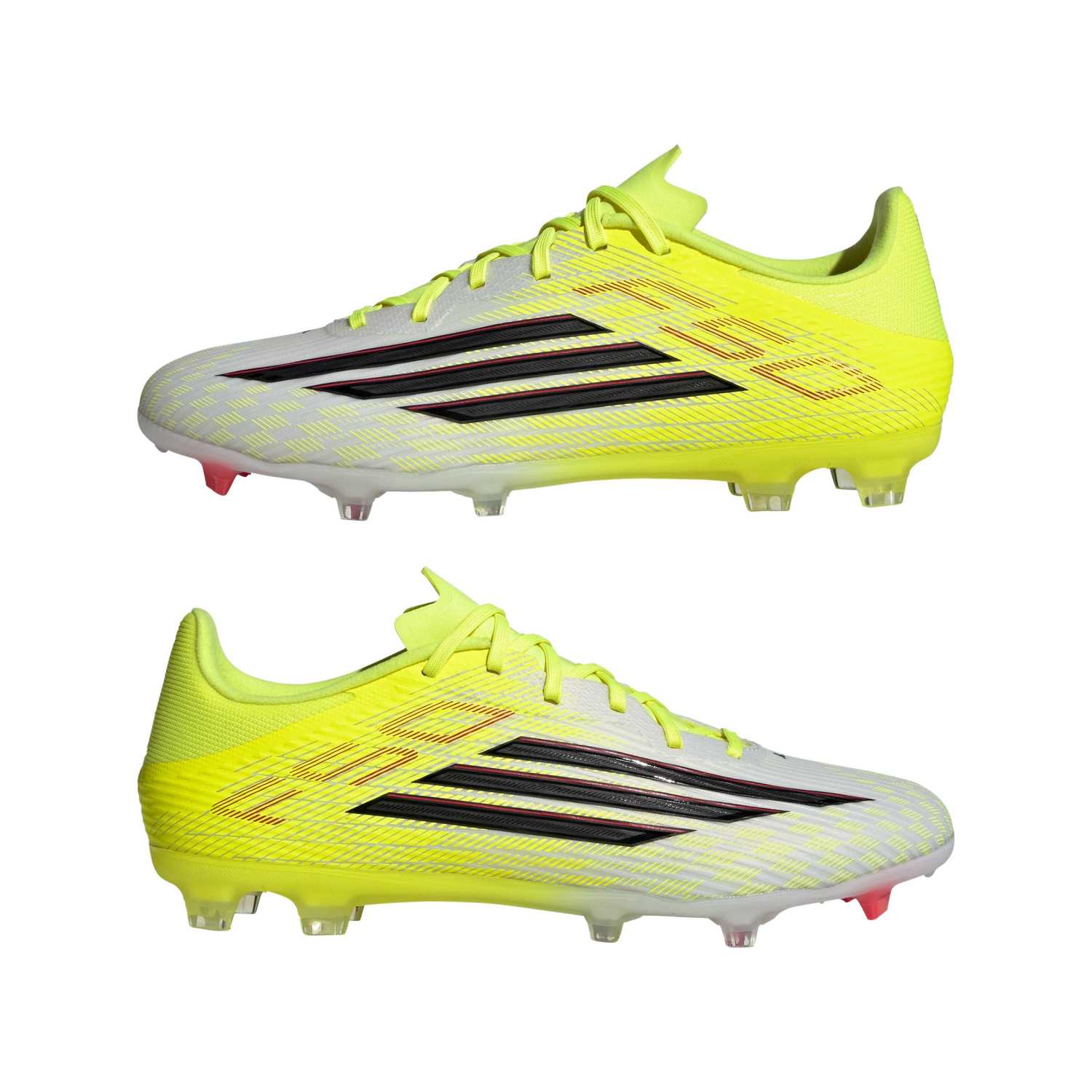 Mens adidas F50 League Football Boots Yellow - Image 6