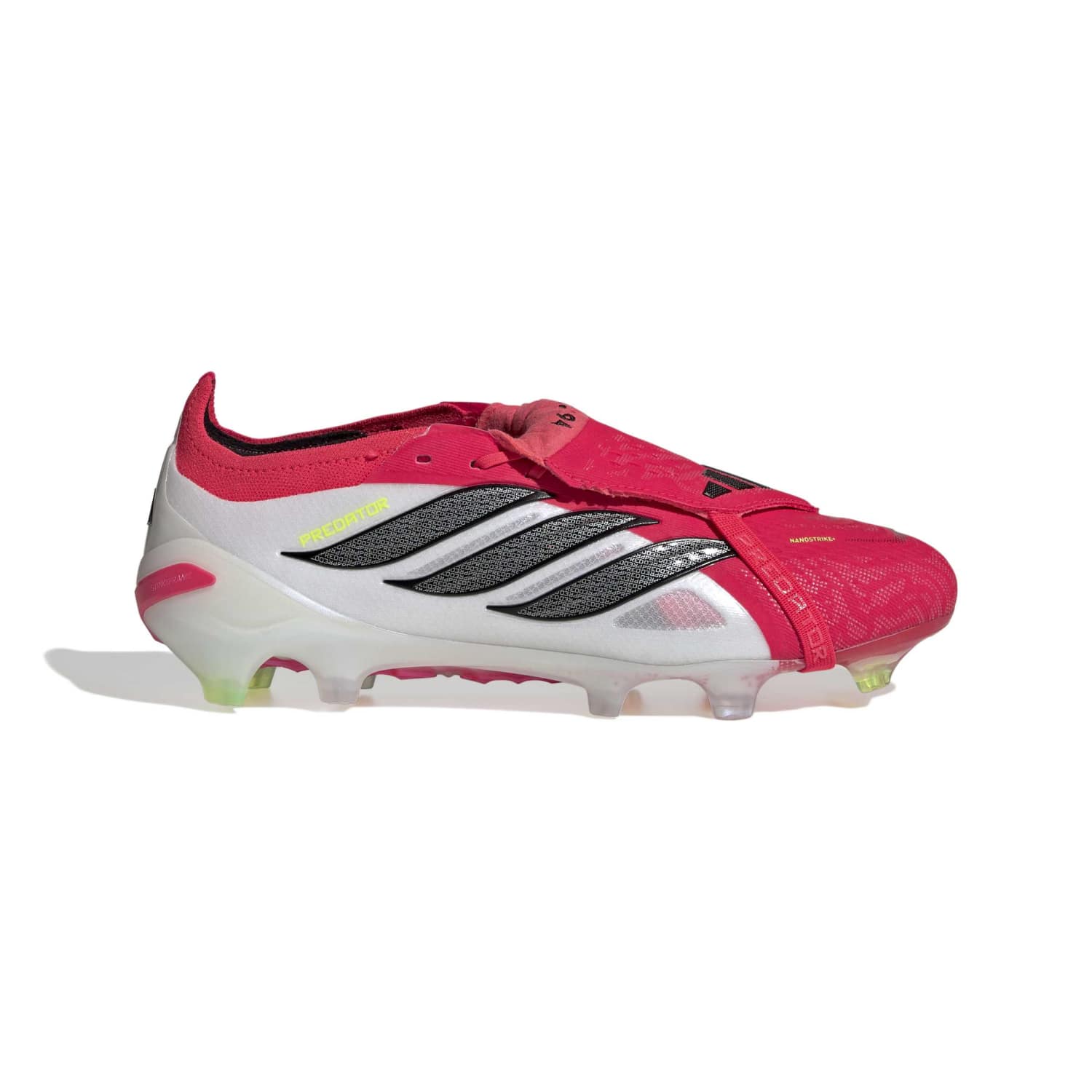 Mens adidas Predator Elite Tongue Football Boots Red - Image 14