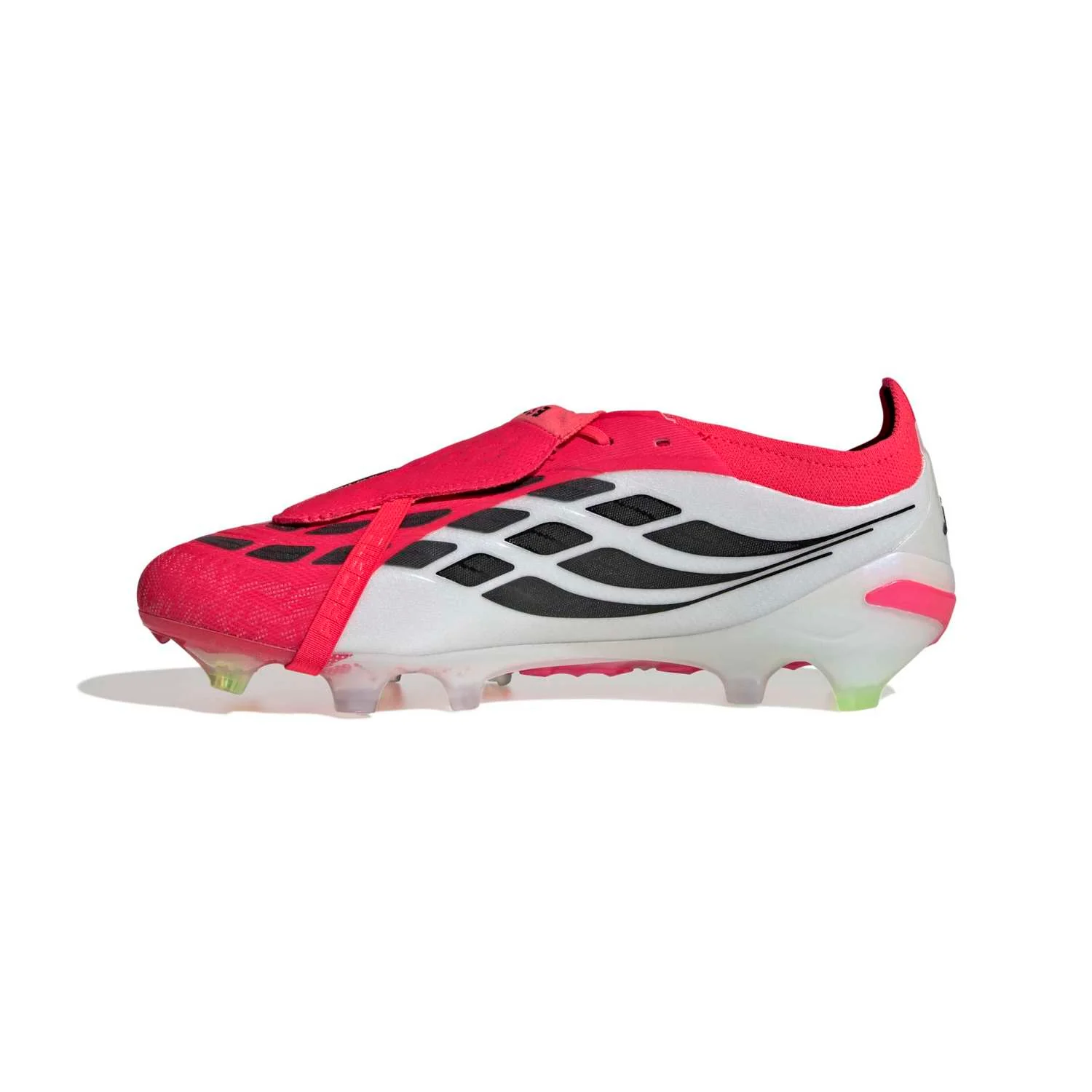 Mens adidas Predator Elite Tongue Football Boots Red - Image 17