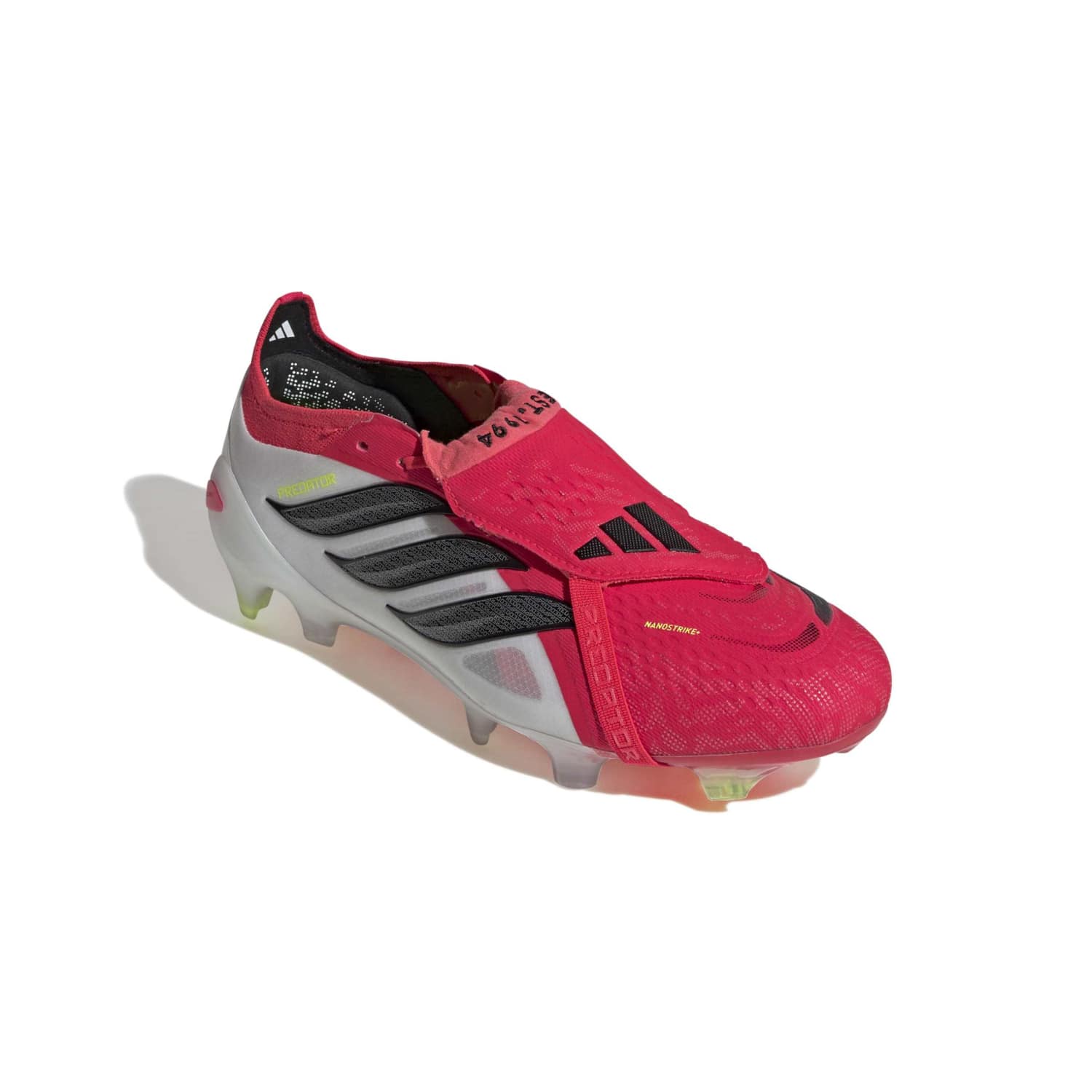 Mens adidas Predator Elite Tongue Football Boots Red - Image 18